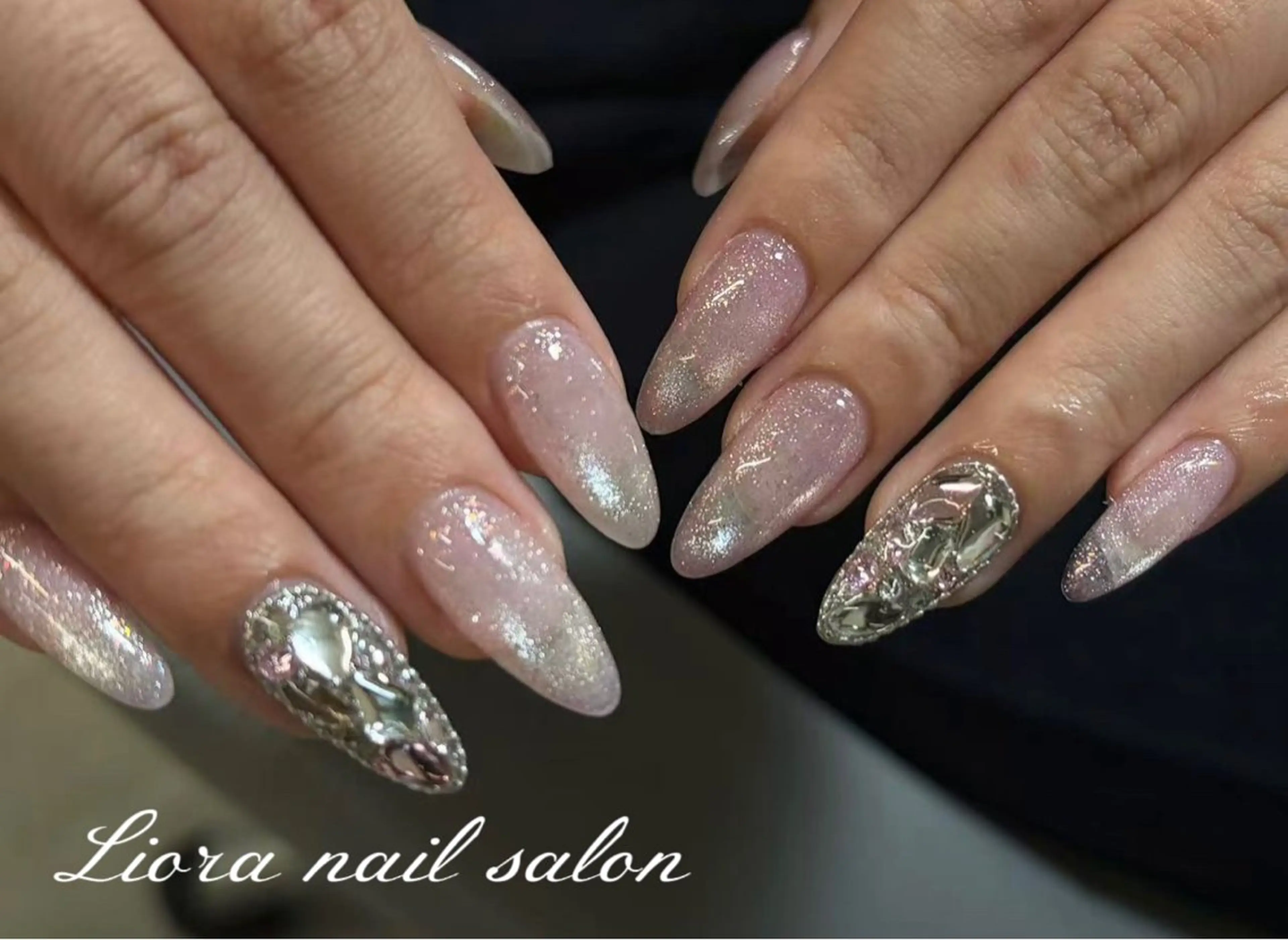 ネイル チークネイル フットネイル フレンチネイル ジェルネイル ガーリー ハンドネイル Liora ネイルサロン所属・Liora nail salonのネイルデザイン