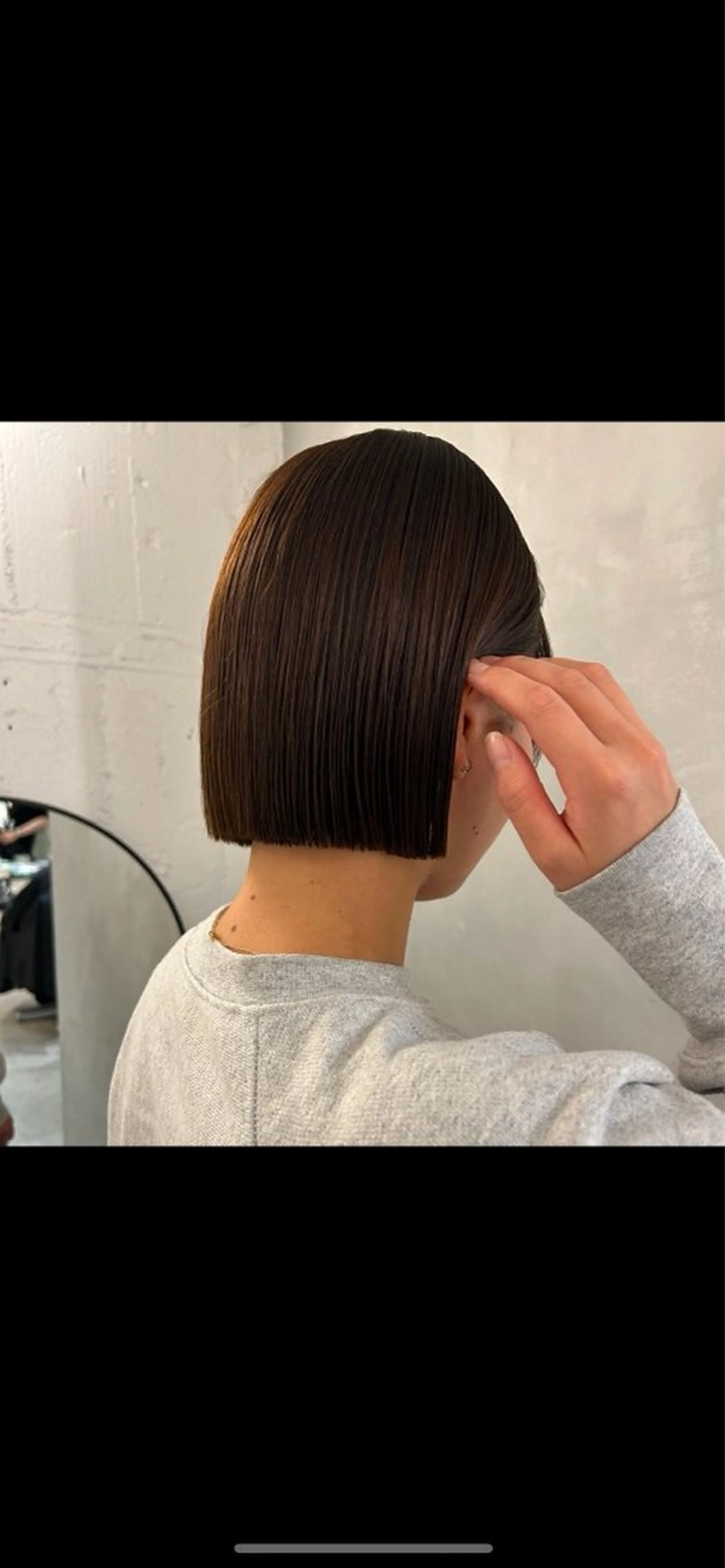 ショート カラー カット ヘアカラー トリートメント 切りっぱなしボブ🪐 Anzuのヘアスタイル