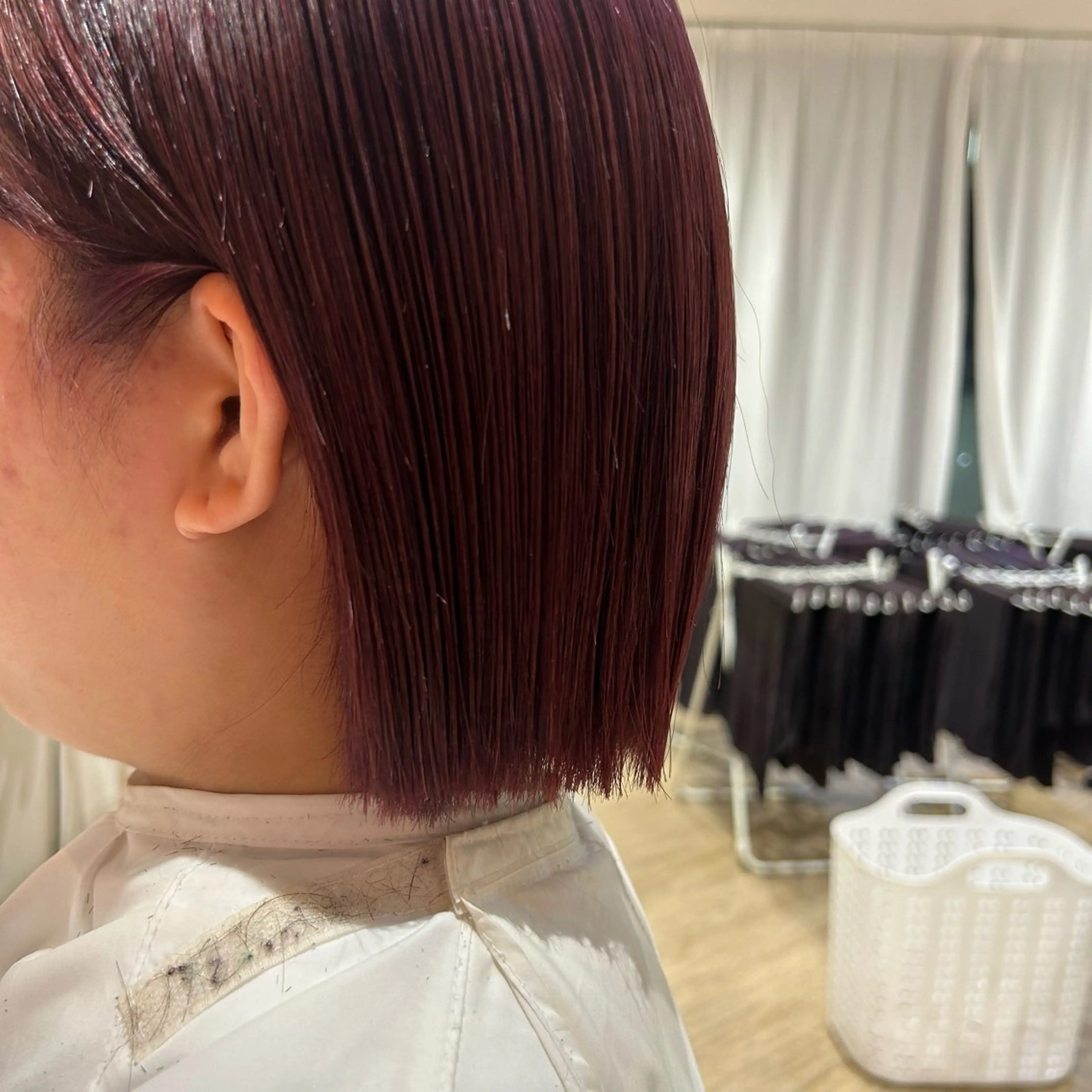 ショート カラー カット ヘアカラー AVANCE.なかもず所属・砂野 真璃奈のヘアスタイル