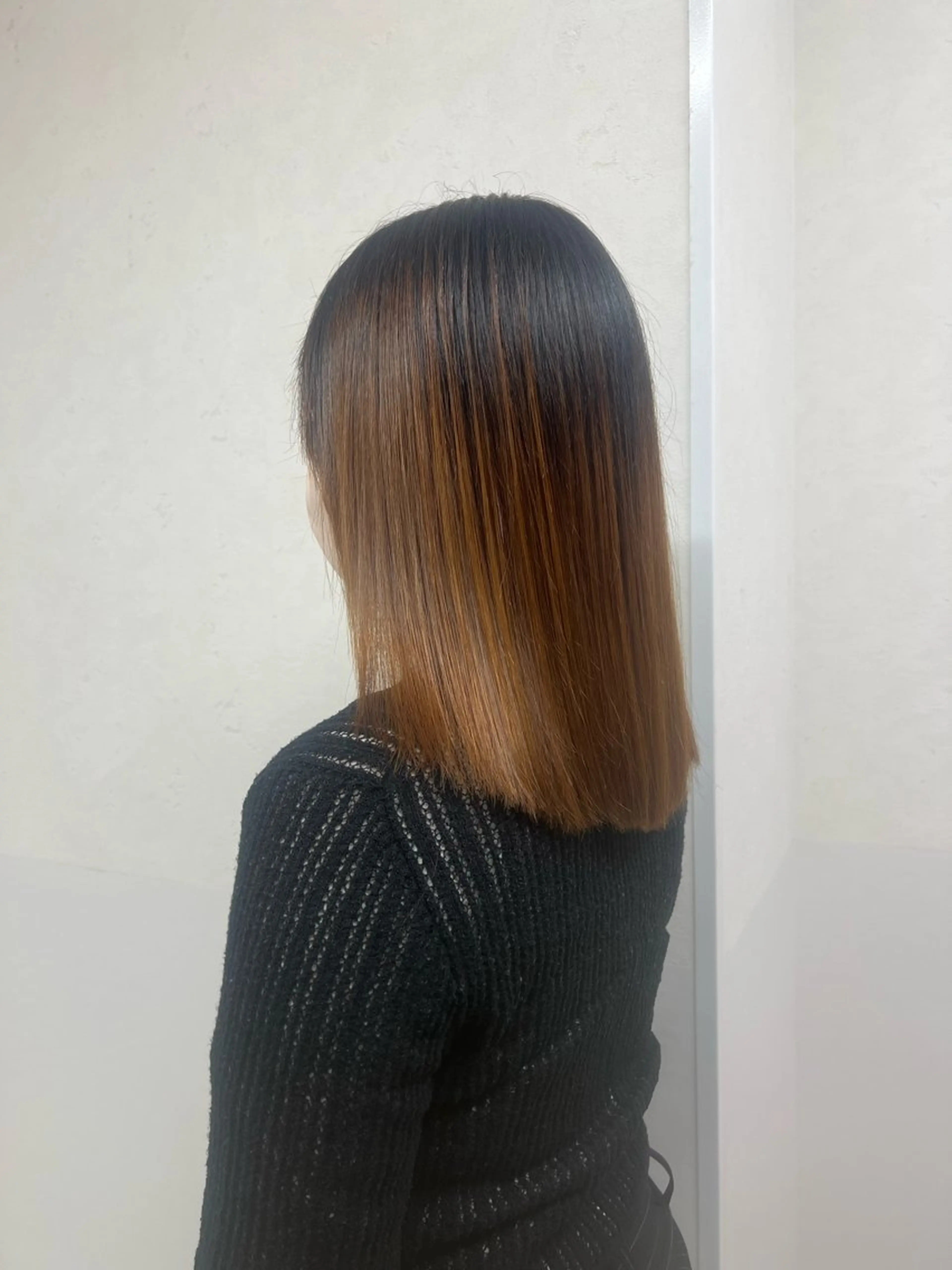 ミディアム カット ボブ/透明感カラー /さちかのヘアスタイル