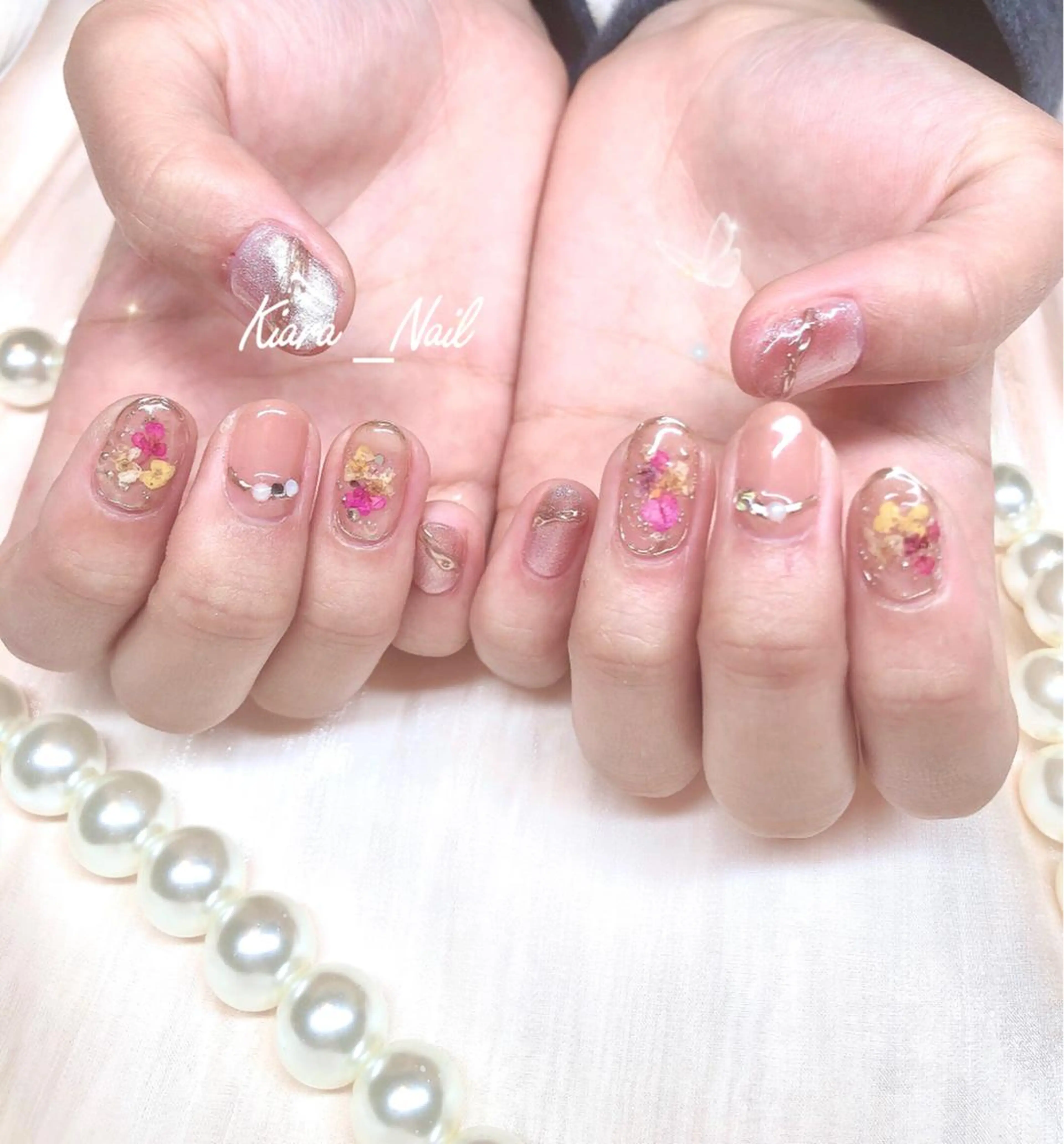 ネイル アートネイル 持ち込み 🍭Kiara Nail🍭のネイルデザイン