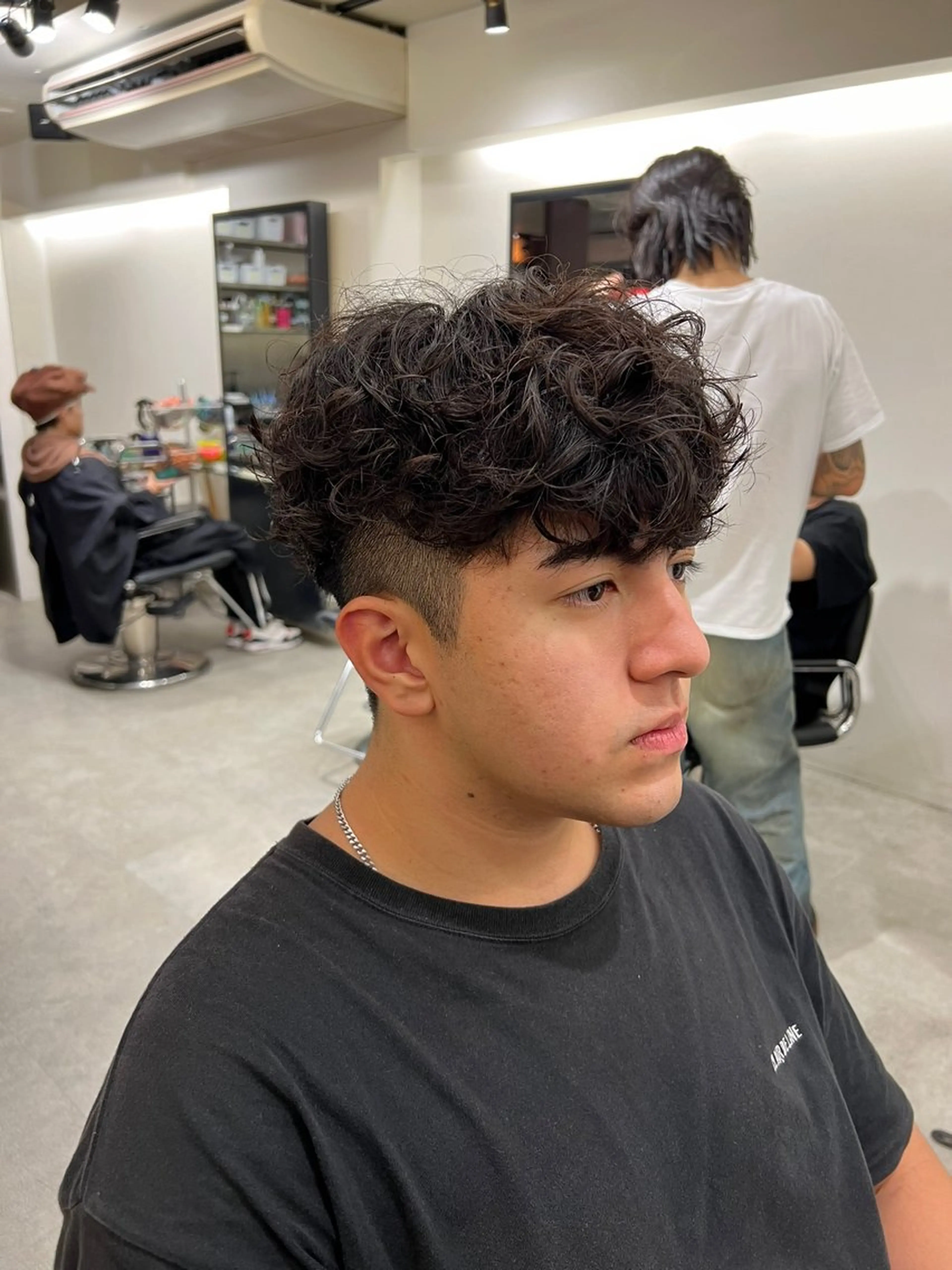 パーマ メンズ fifth神宮前 HIN★T★のヘアスタイル