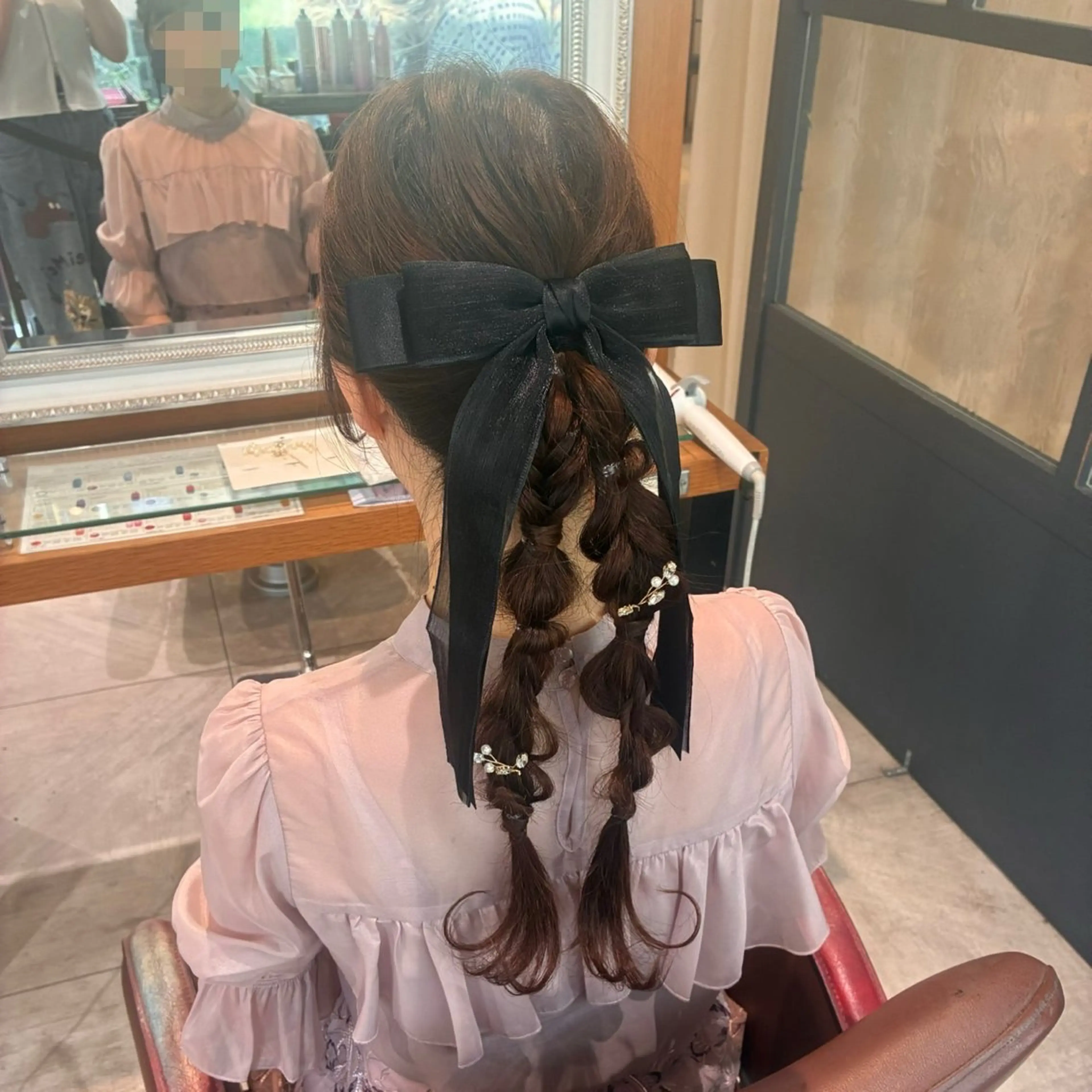 ヘアセットの写真