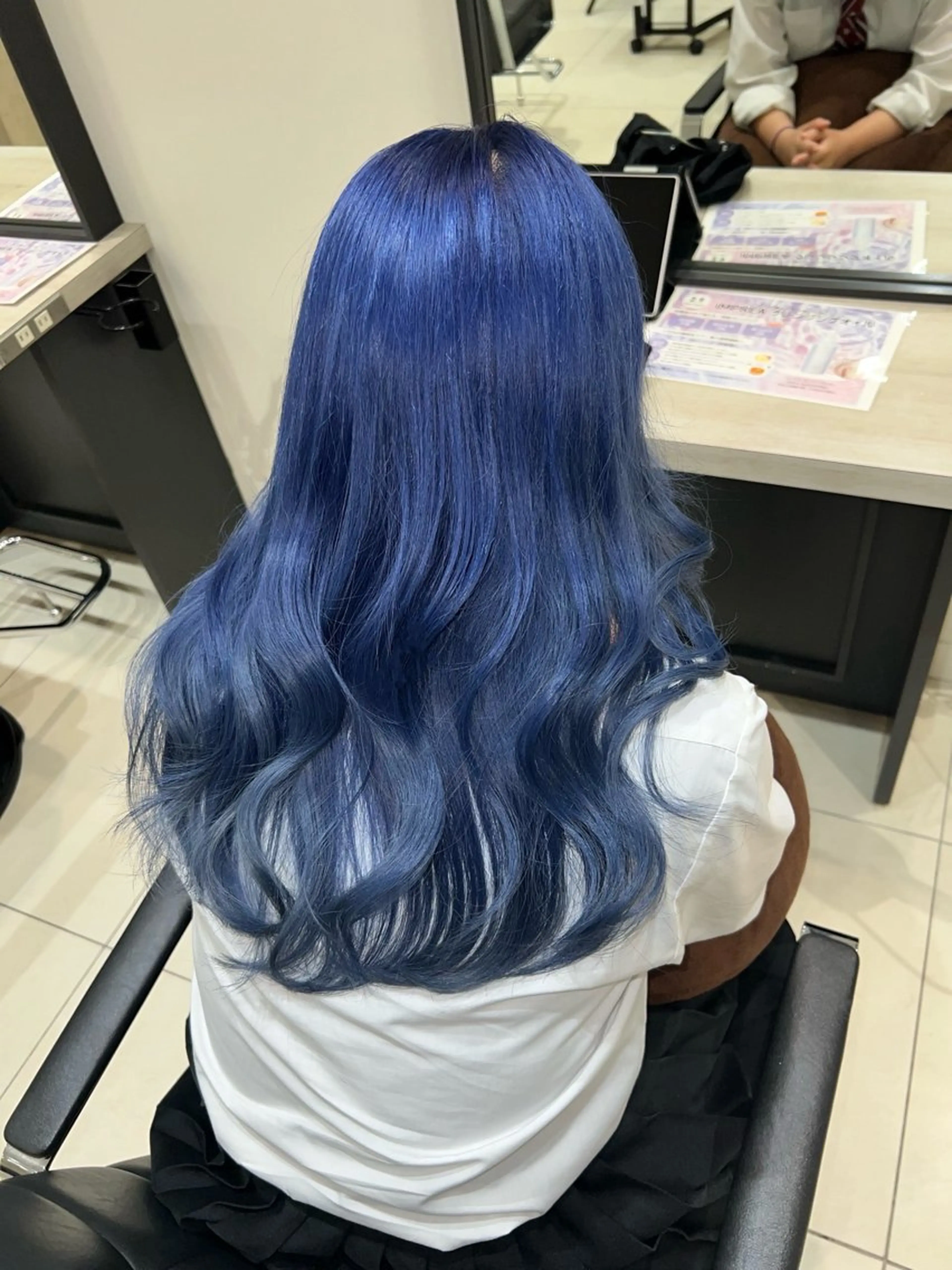 ロング ヘアカラー トリートメント Euphoria銀座本店所属・shoki 韓国ヘア/ケアカラーのヘアスタイル