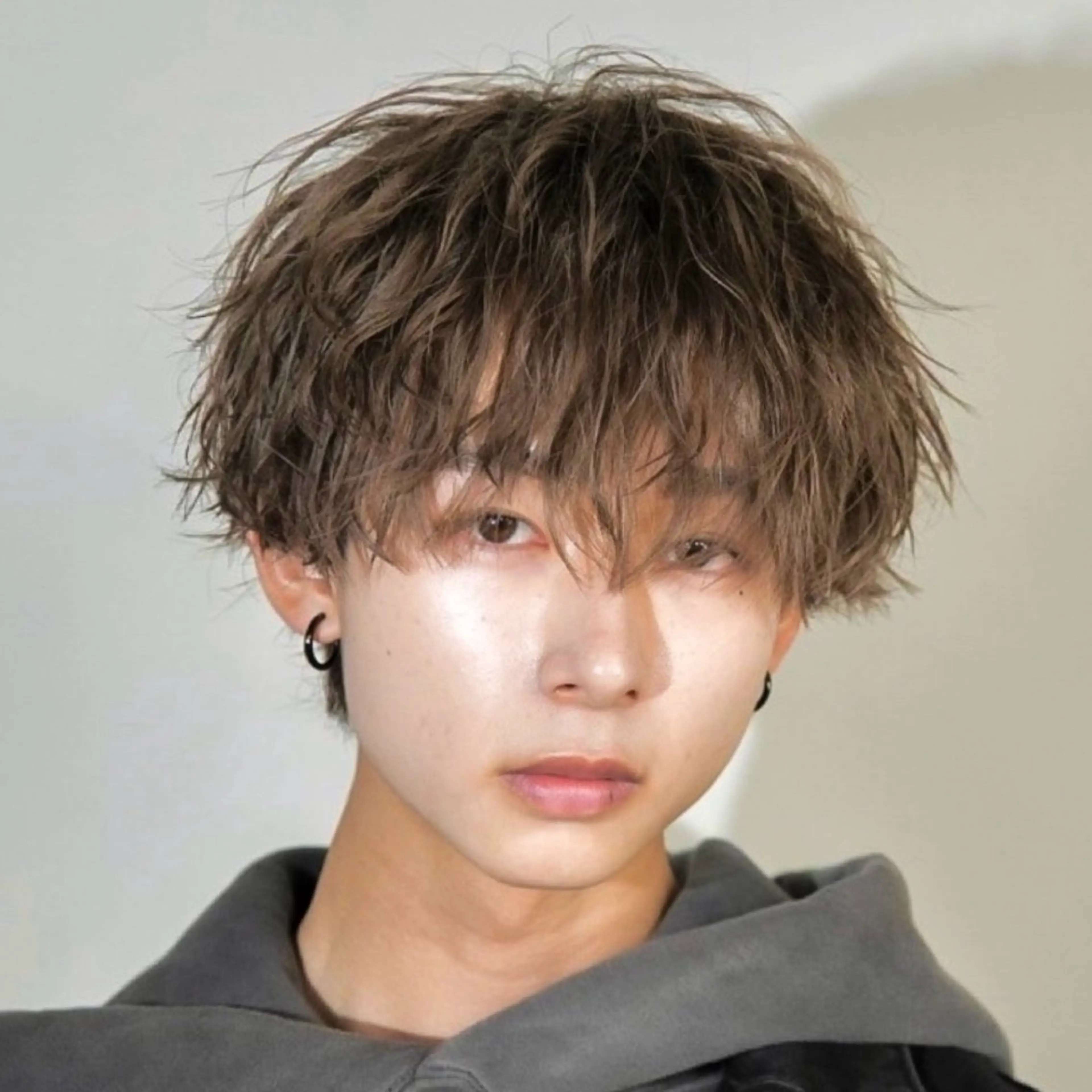 ショート カラー パーマ メンズ カット ヘアカラー トリートメント 🔥メンズ🔥かっこ いいが正義！代表柿崎のヘアスタイル