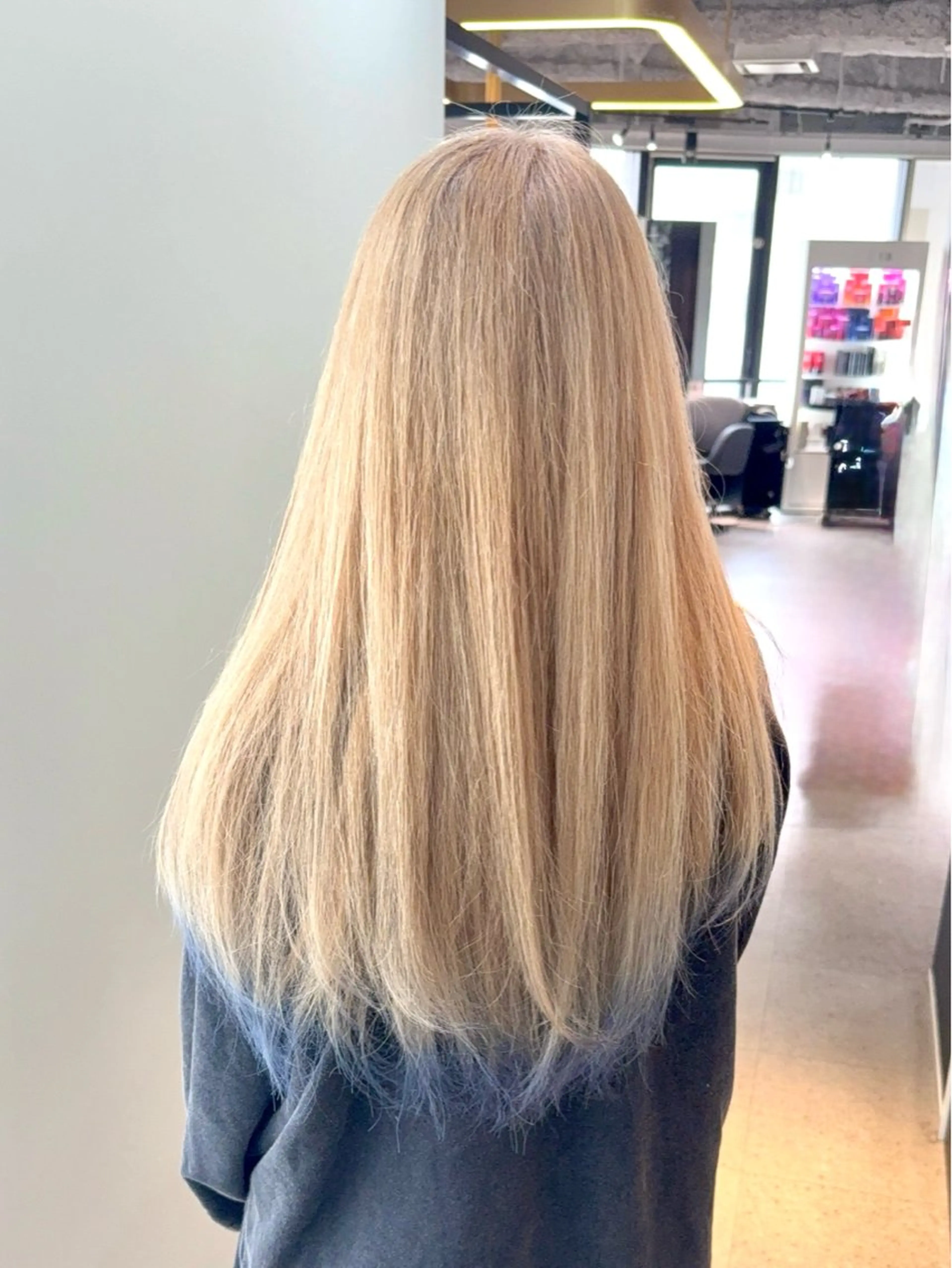 ロング カラー 坂槙 航のヘアスタイル