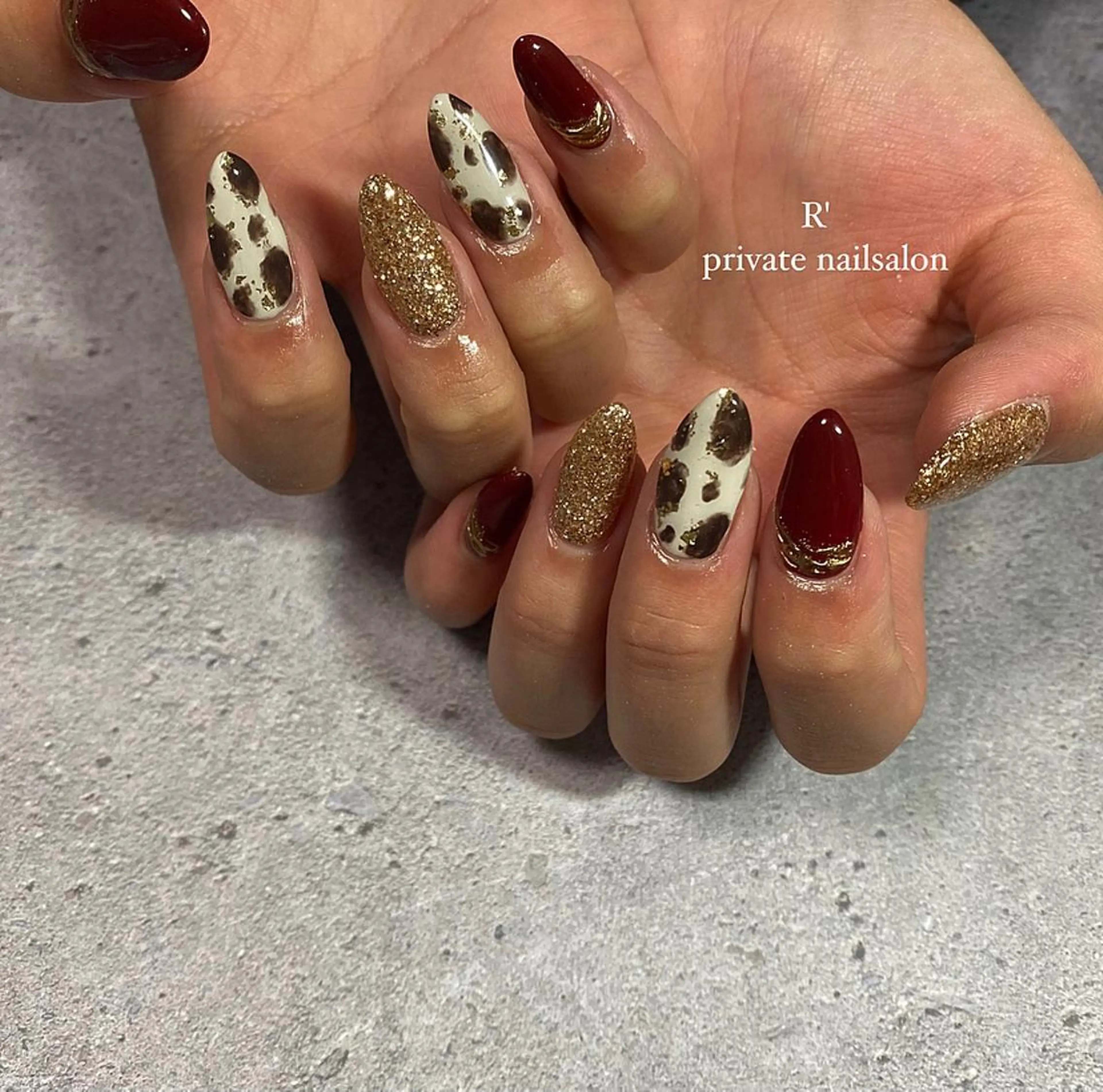 ネイル 長さ出し Bersinar nail所属・Bersinar nail(rina)のネイルデザイン
