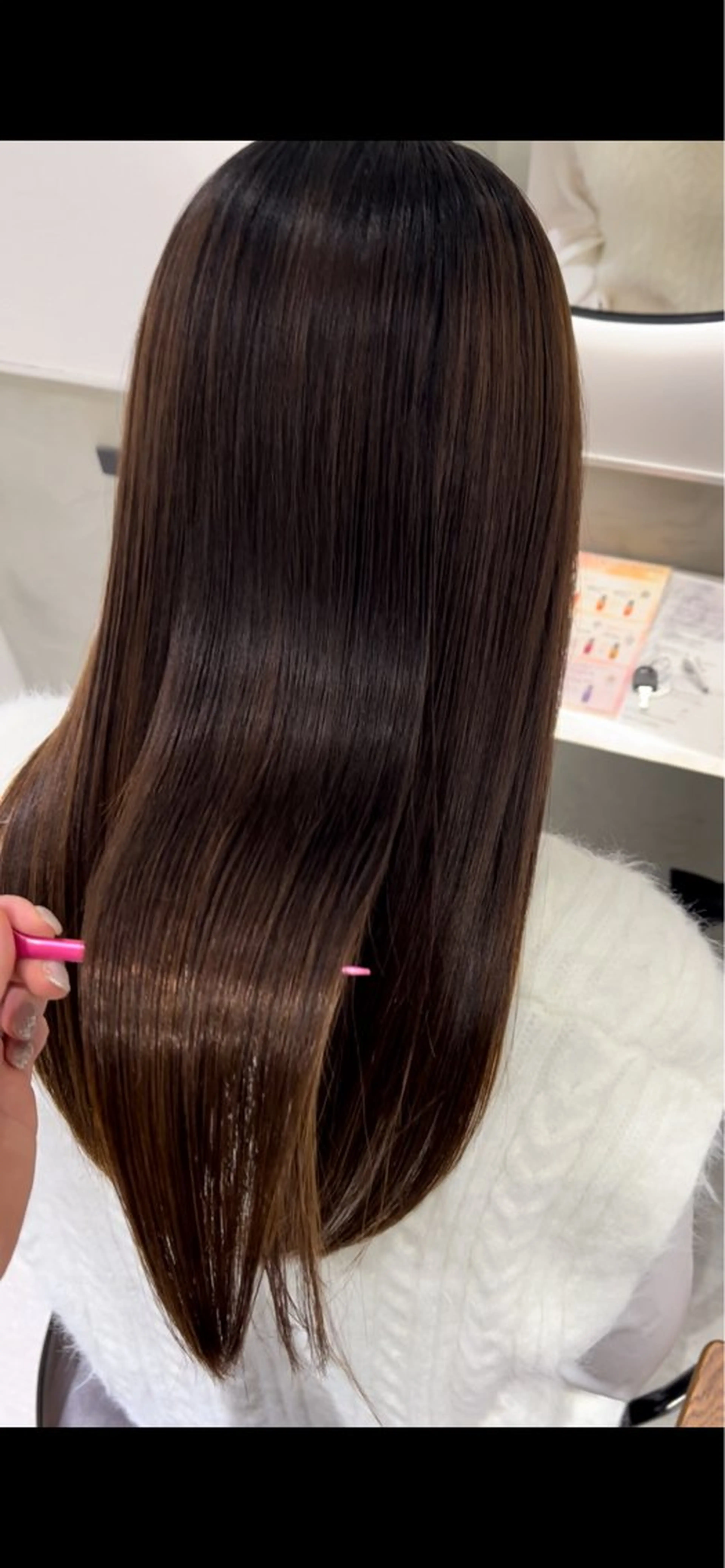 縮毛矯正 韓国ヘア🤍 maiのヘアスタイル