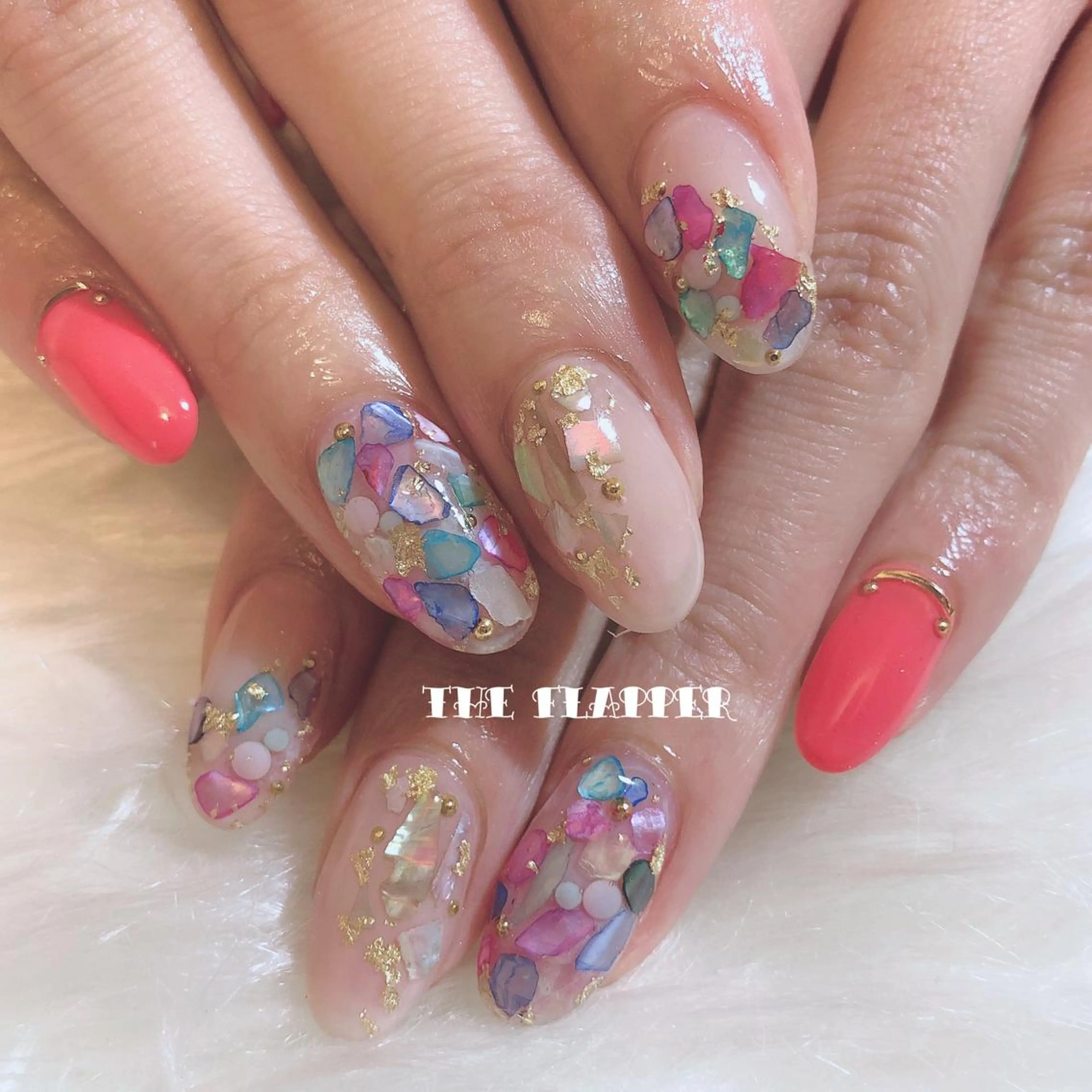 ネイル 持ち込み ハンドネイル フットネイル NailStudio THE FLAPPER所属・THE FLAPPERのネイルデザイン