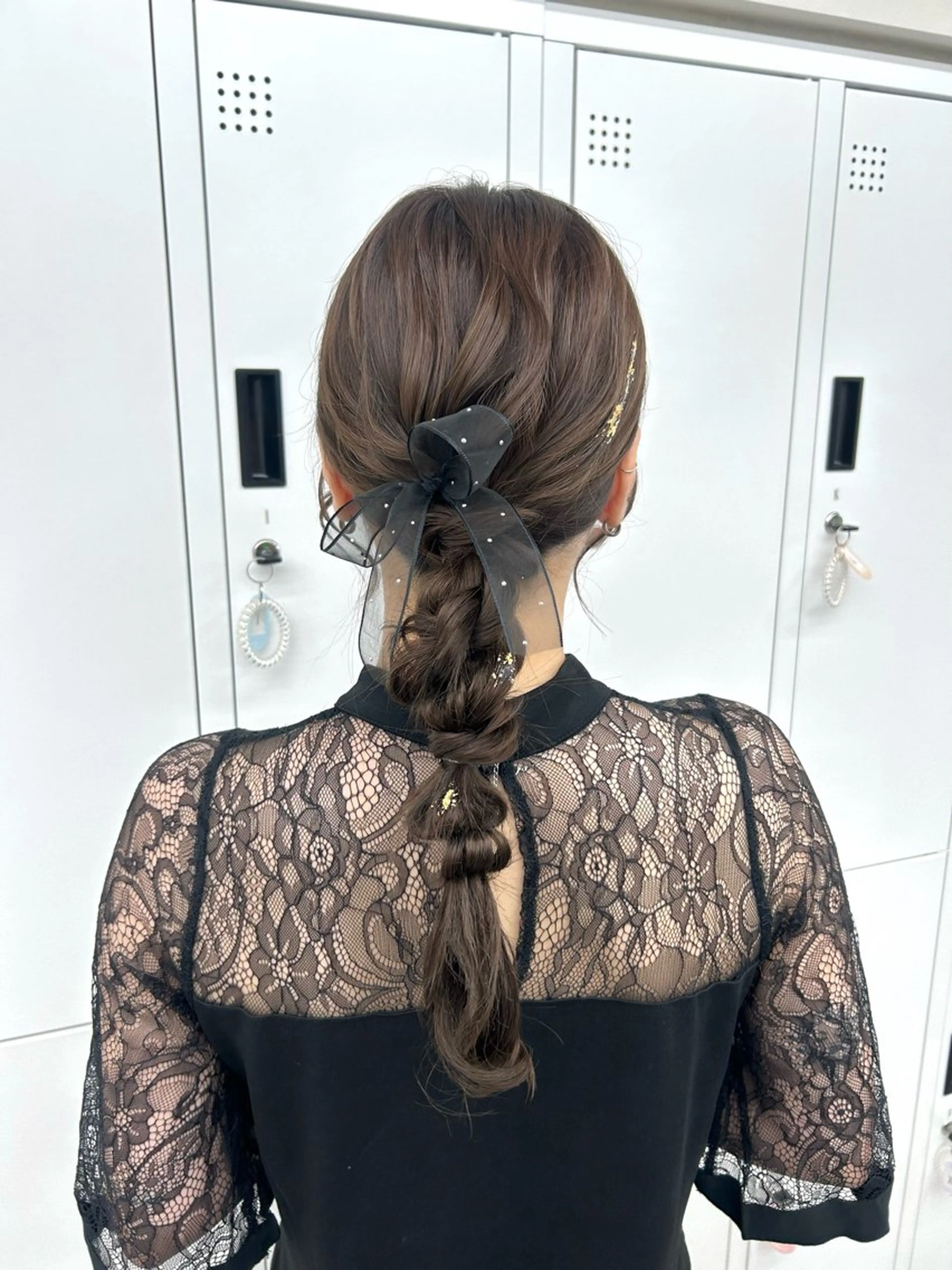 ロング ヘアアレンジ ハイトーン👱‍♀️ エクステ/彩花のヘアスタイル