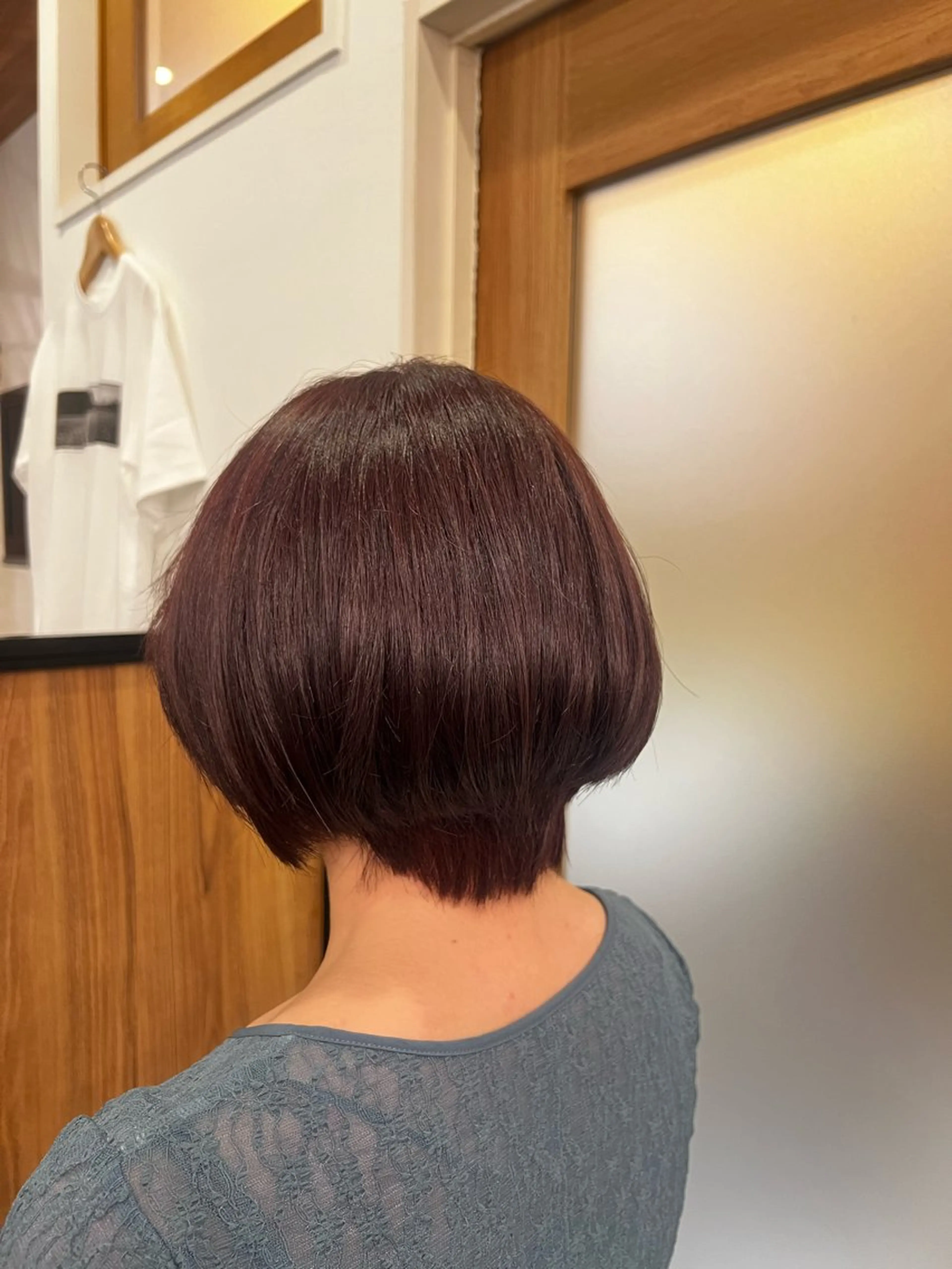 ミディアム カラー イルミナカラー ヘアカラー トーンアップ🦢 ユメのヘアスタイル