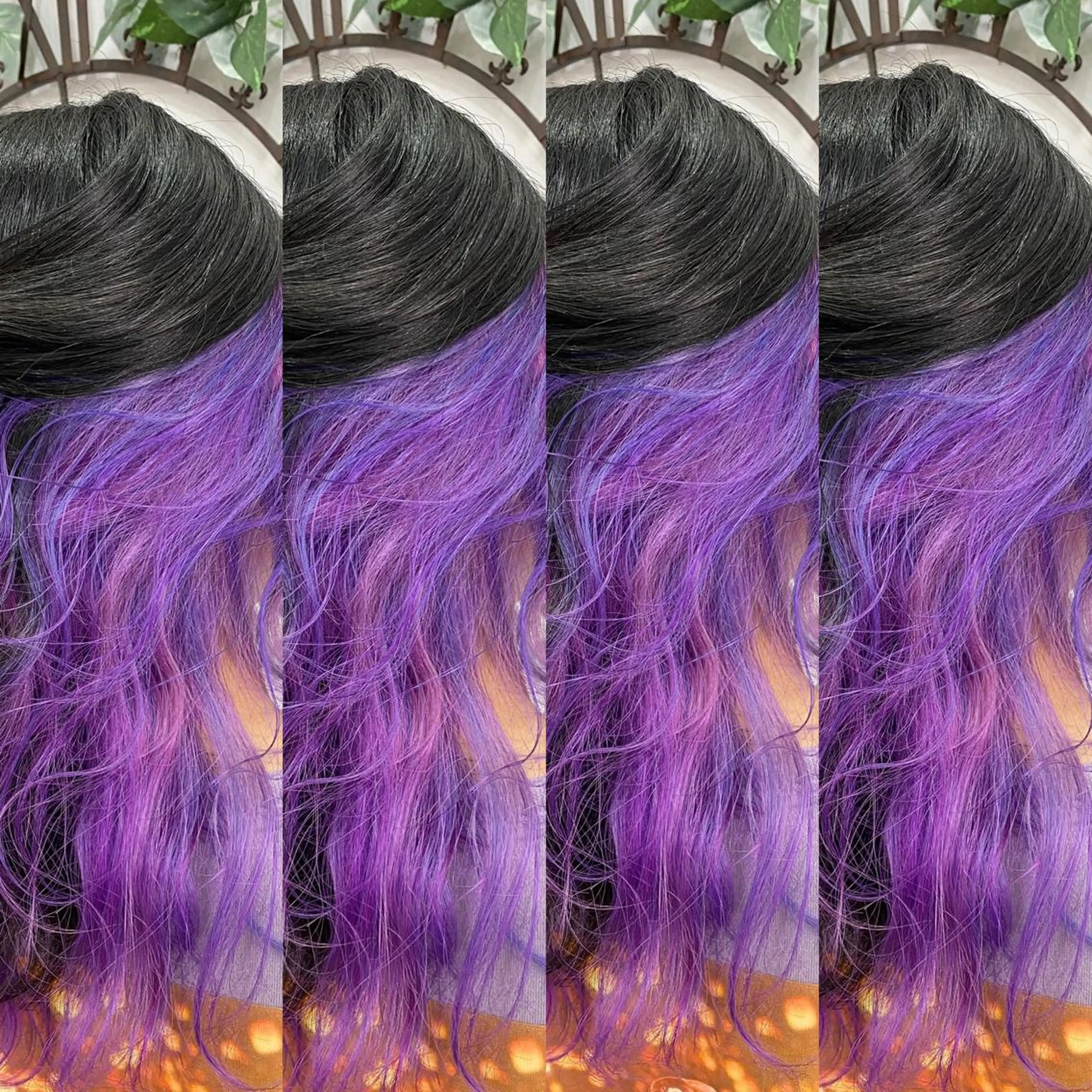 セミロング ハイトーン💫 エクステ💫maiのヘアスタイル