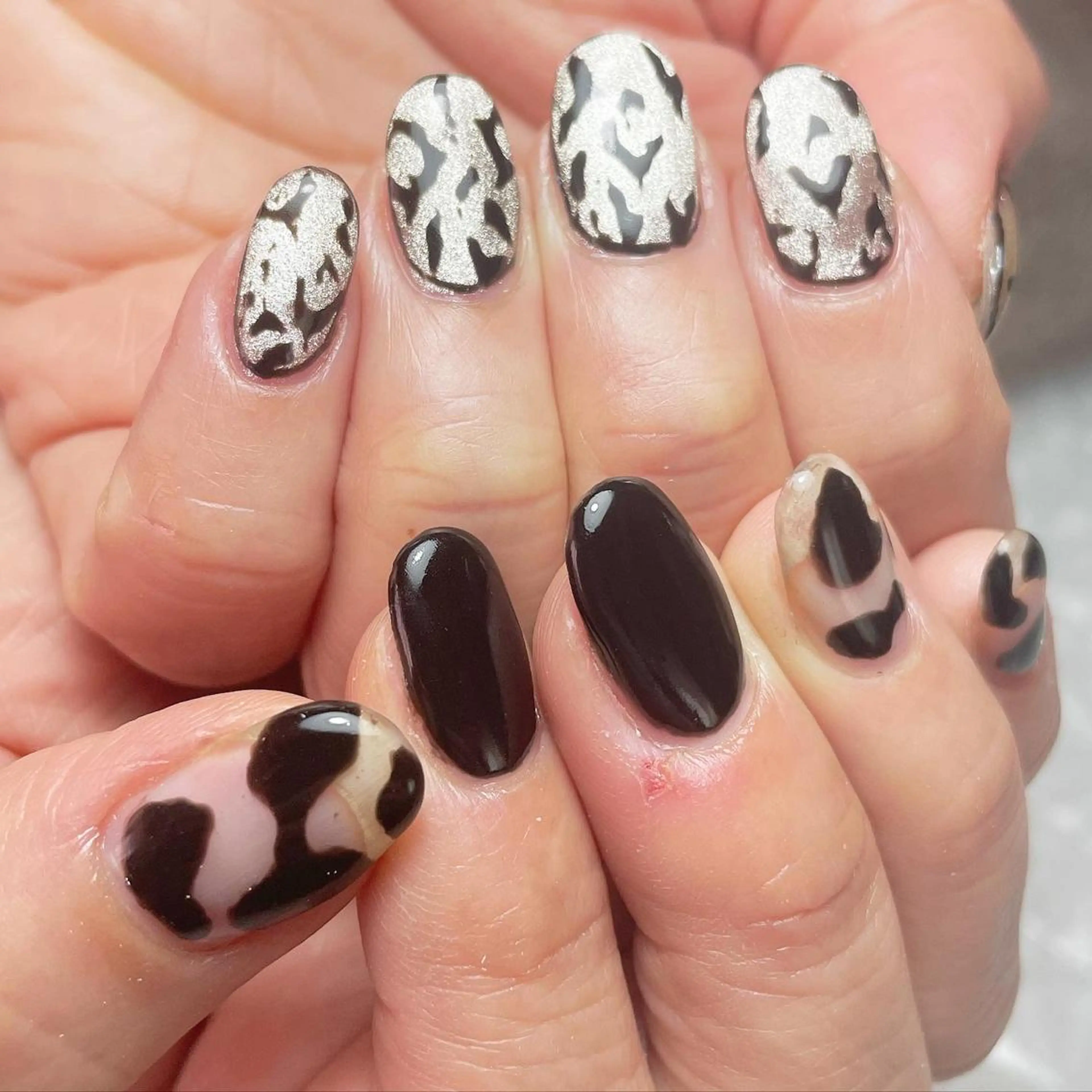 ネイル 加瀬 アンジェリーのネイルデザイン