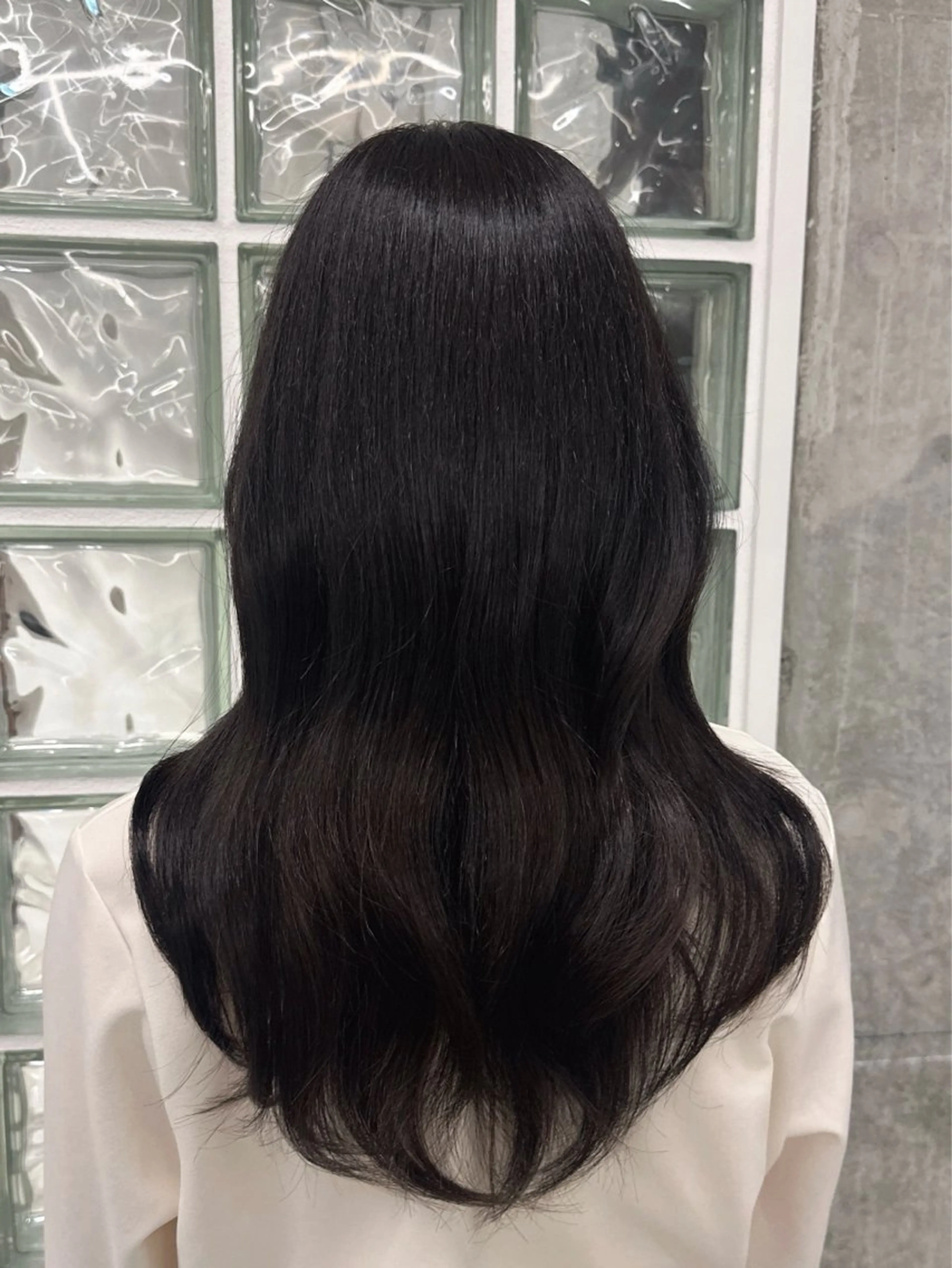 カラー ヘアカラー トリートメント ヘアセット 秋永 鈴のヘアスタイル