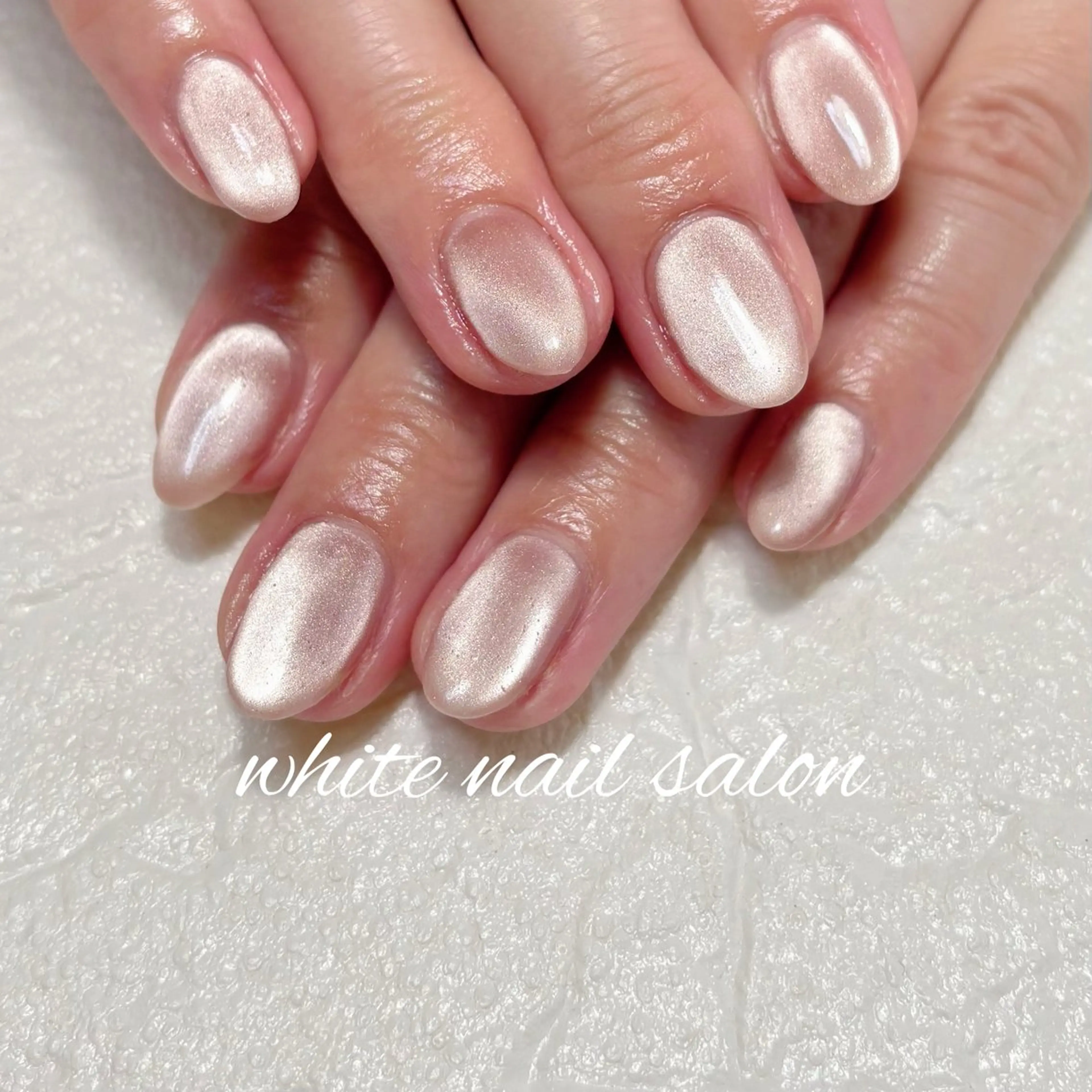 ネイル フットネイル マグネットネイル ハンドネイル white nail salonのネイルデザイン