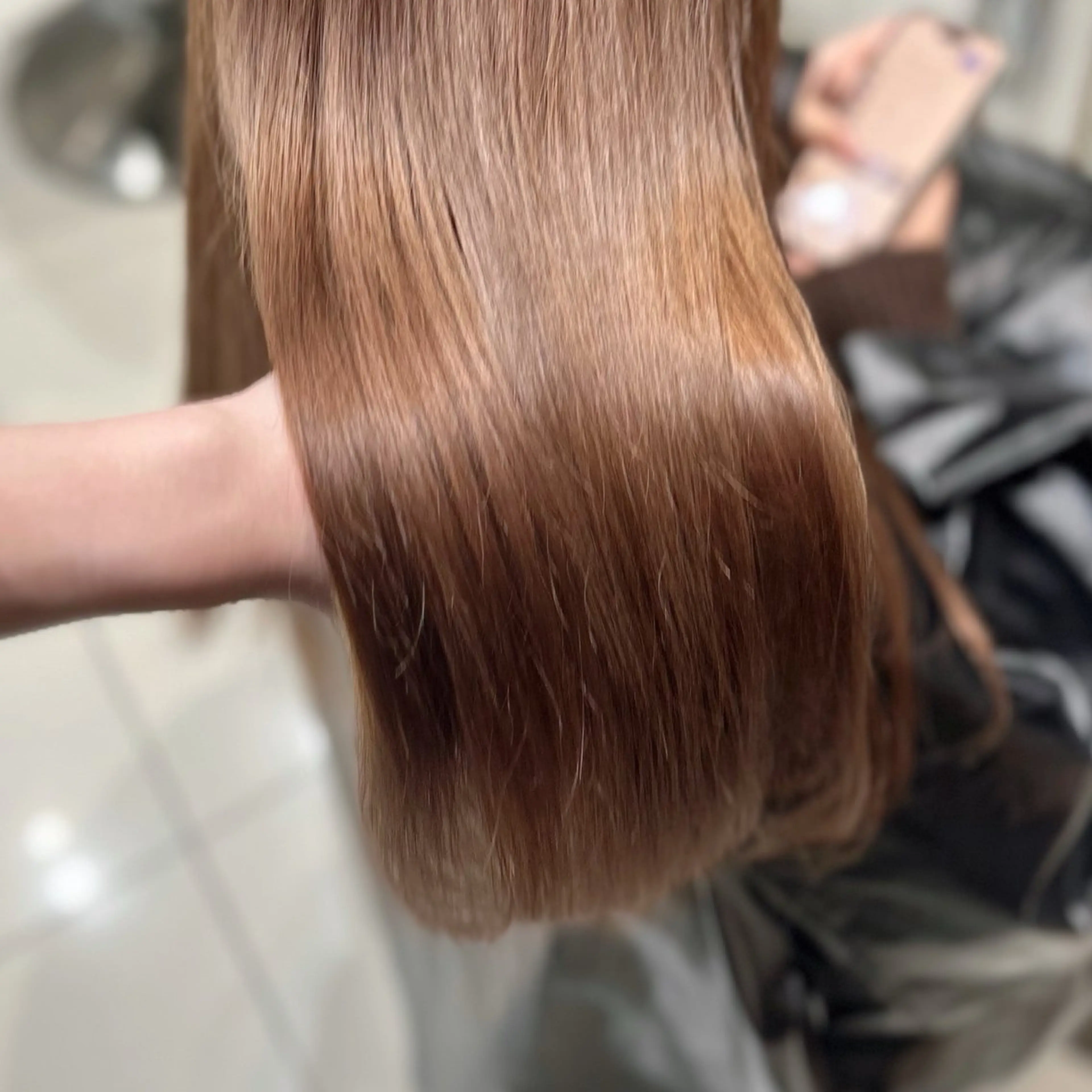 カラー ︎︎🌟韓国艶カラー ︎🌟璃奈 (ﾘﾅ)のヘアスタイル