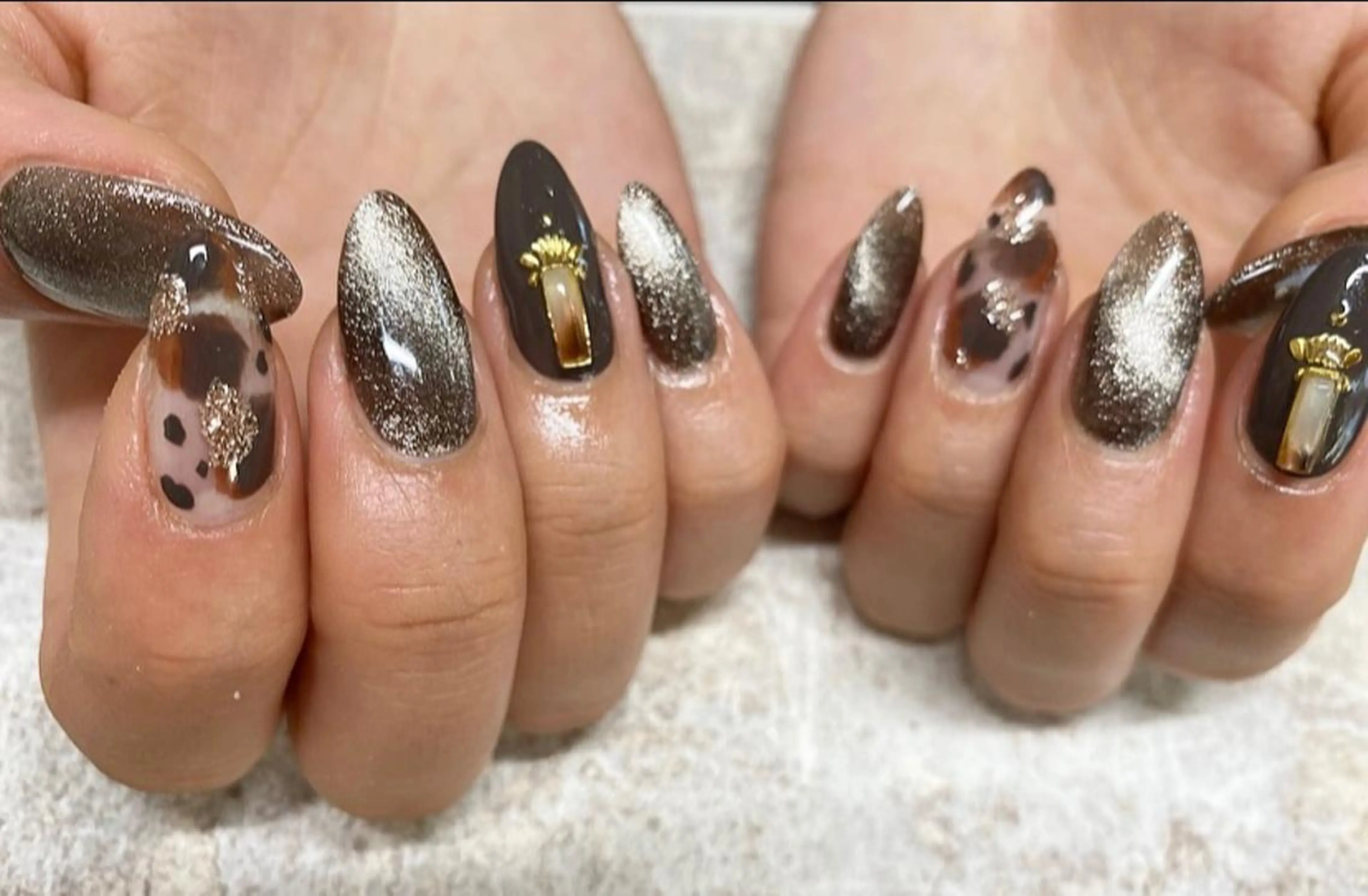 ネイル joie ange難波店所属・田邊 早也香のネイルデザイン