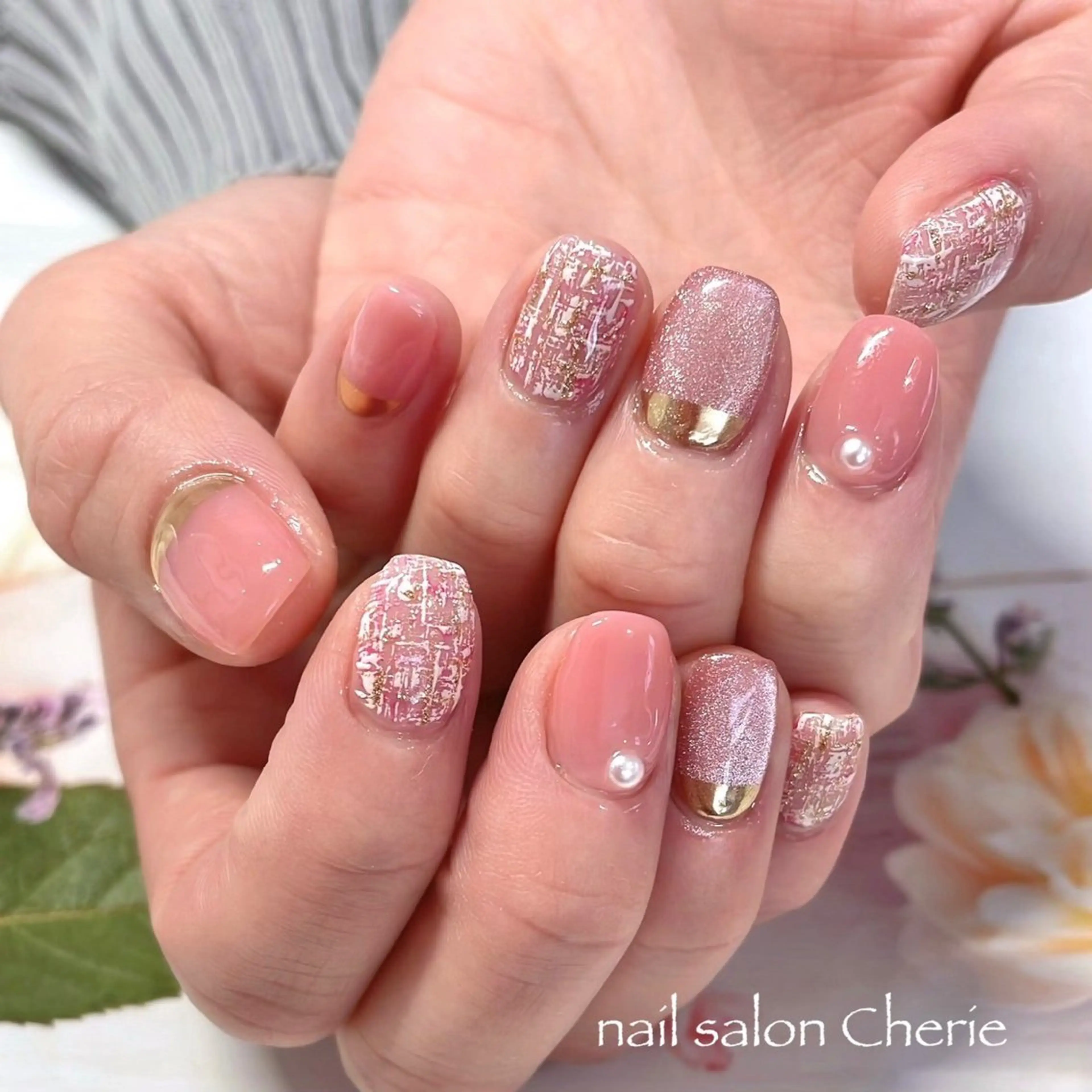 ネイル ハンドネイル nail salon Cherie ネイルサロン シェリー所属・nail salon Cherieのネイルデザイン