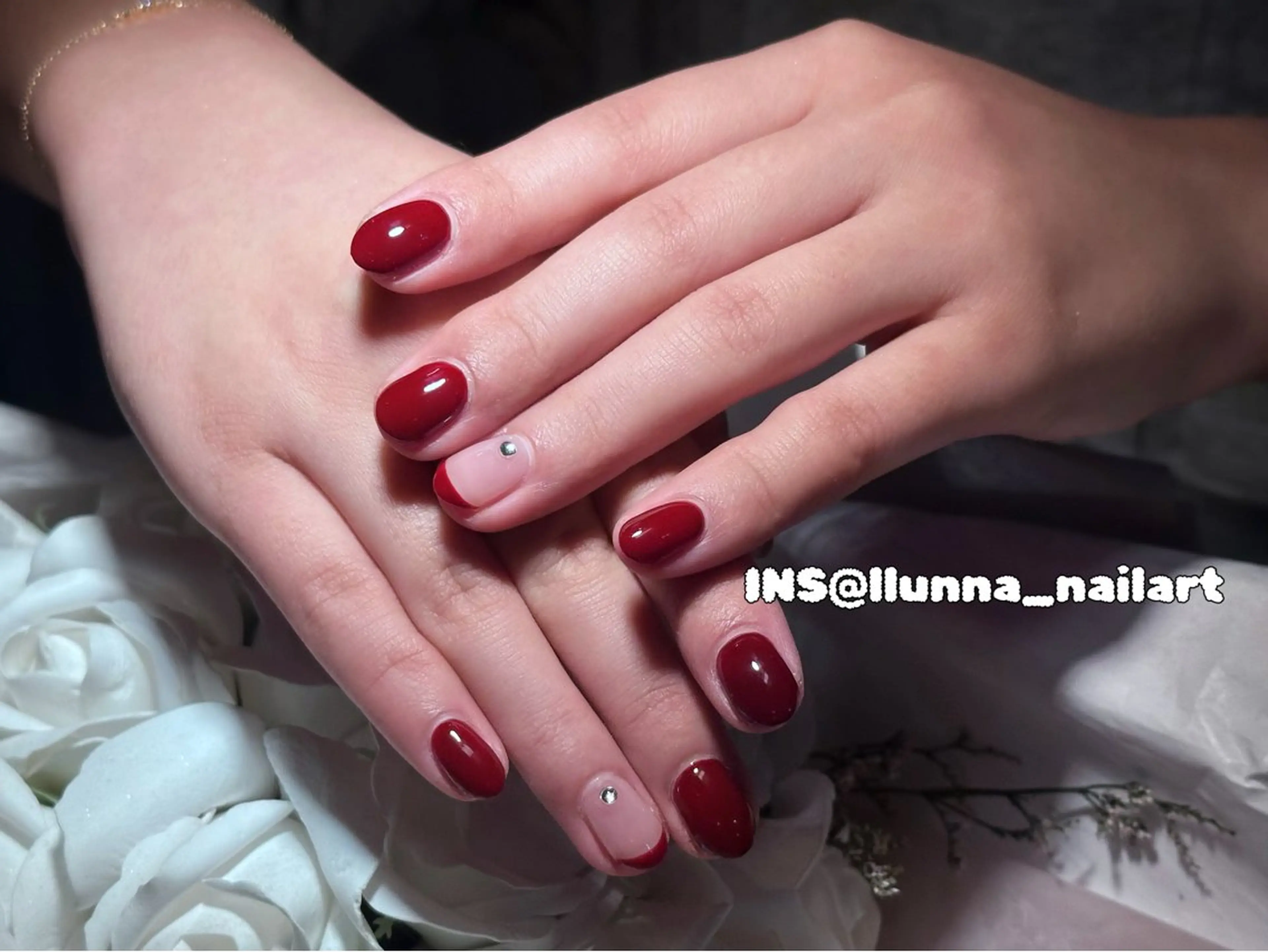 ネイル ハンドネイル Keiko  Nail Salon所属・Cleopatra ♡ルナのネイルデザイン