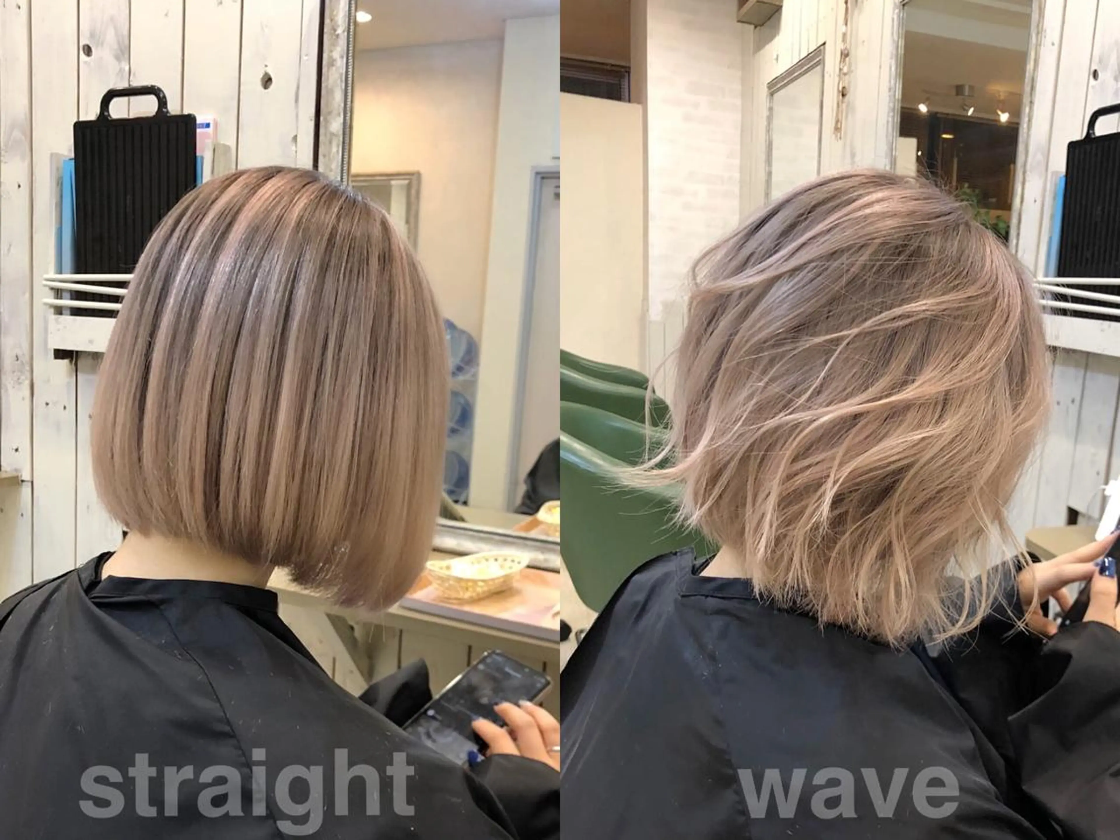 ミディアム カット ヘアカラー 韓国レイヤー外国人風 透明感カラー髪質改善のヘアスタイル