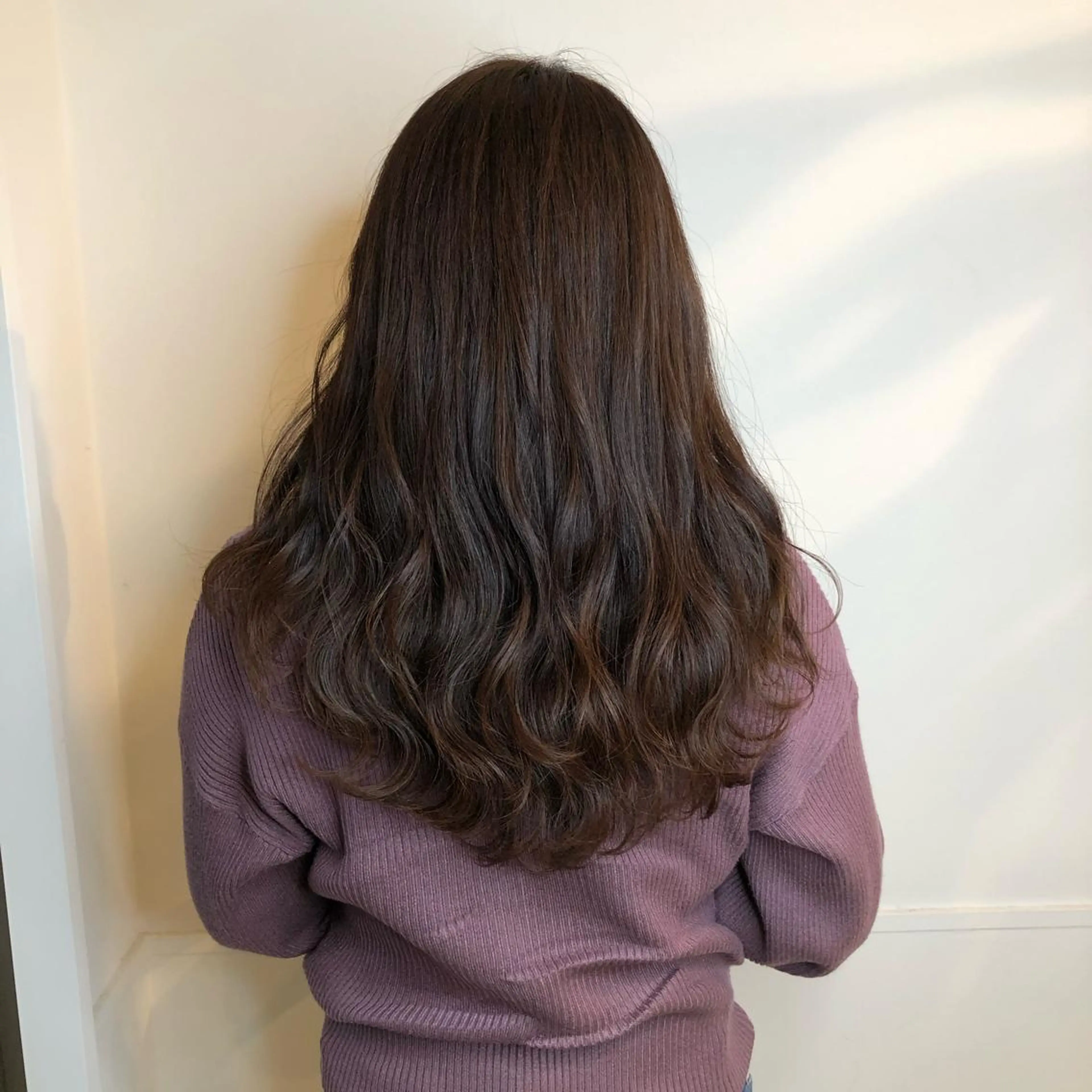 ロング カラー カット ヘアカラー 心斎橋♡四ツ橋♡ しおりのヘアスタイル