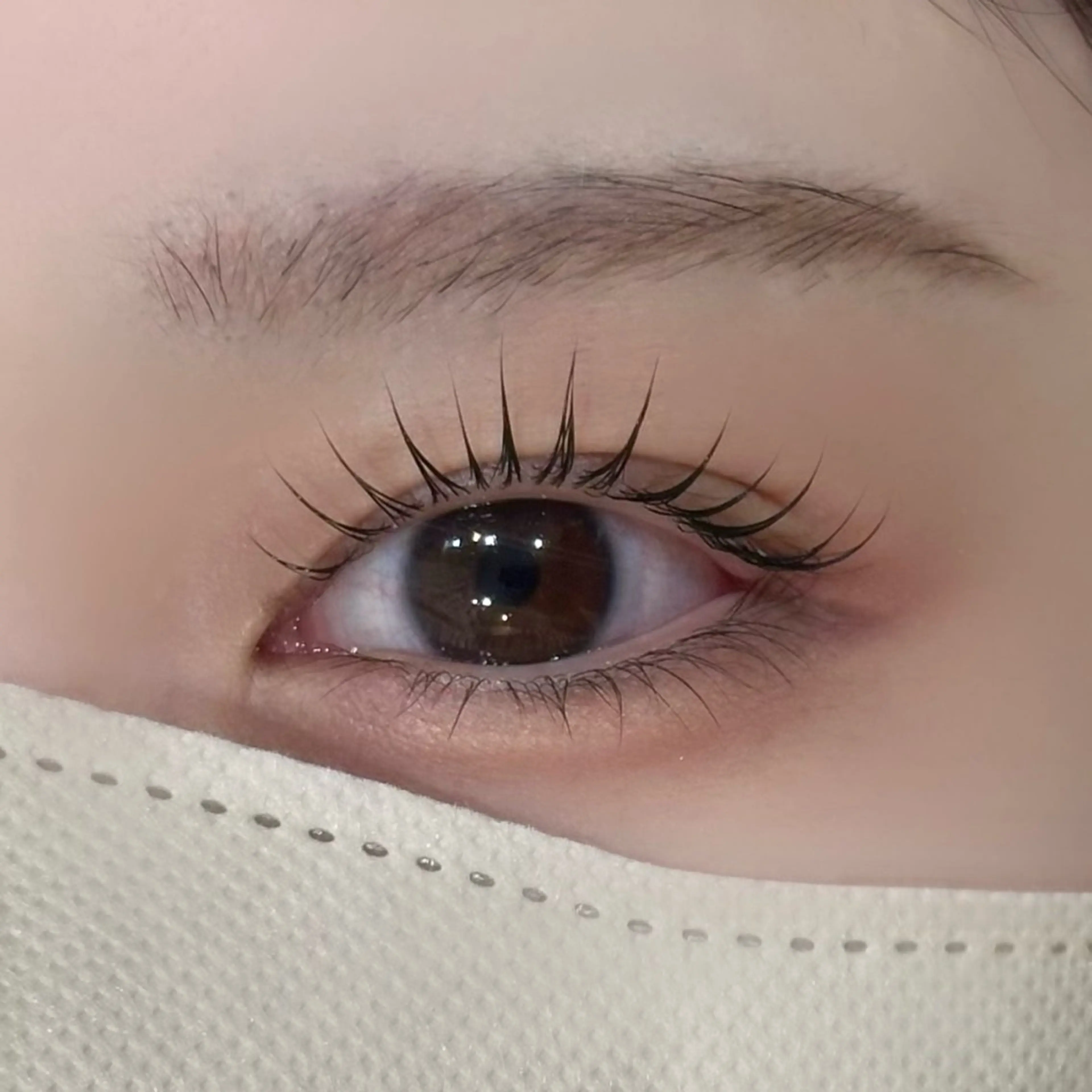 マツエク・マツパ Cカール Lカール パリジェンヌラッシュリフト 一重×まつ毛パーマ マツパ eyelash Zen　manakaのマツエク・マツパデザイン