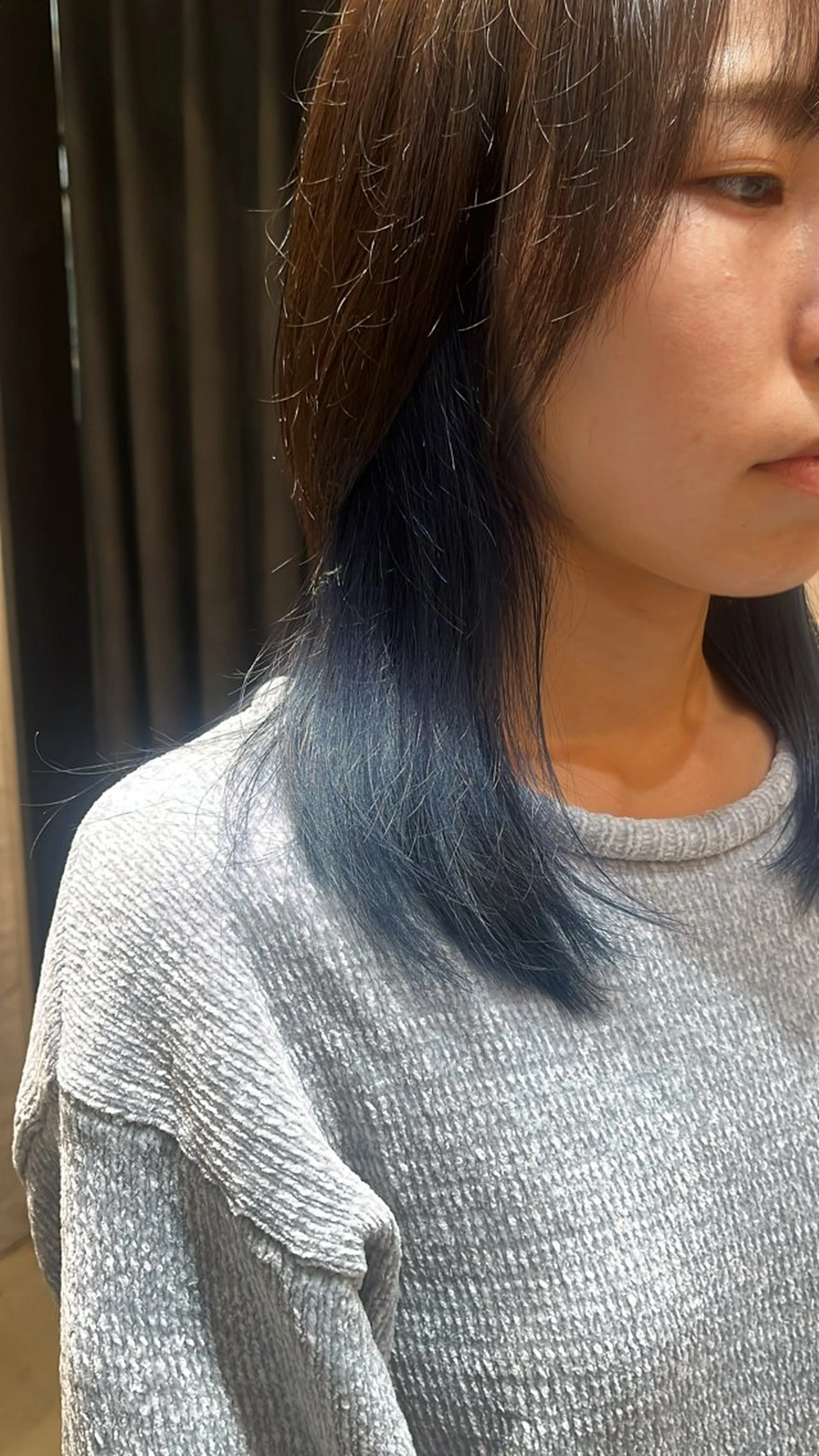 ミディアム カット ヘアカラー トリートメント 森本峻介 ボブ/透明感カラーのヘアスタイル