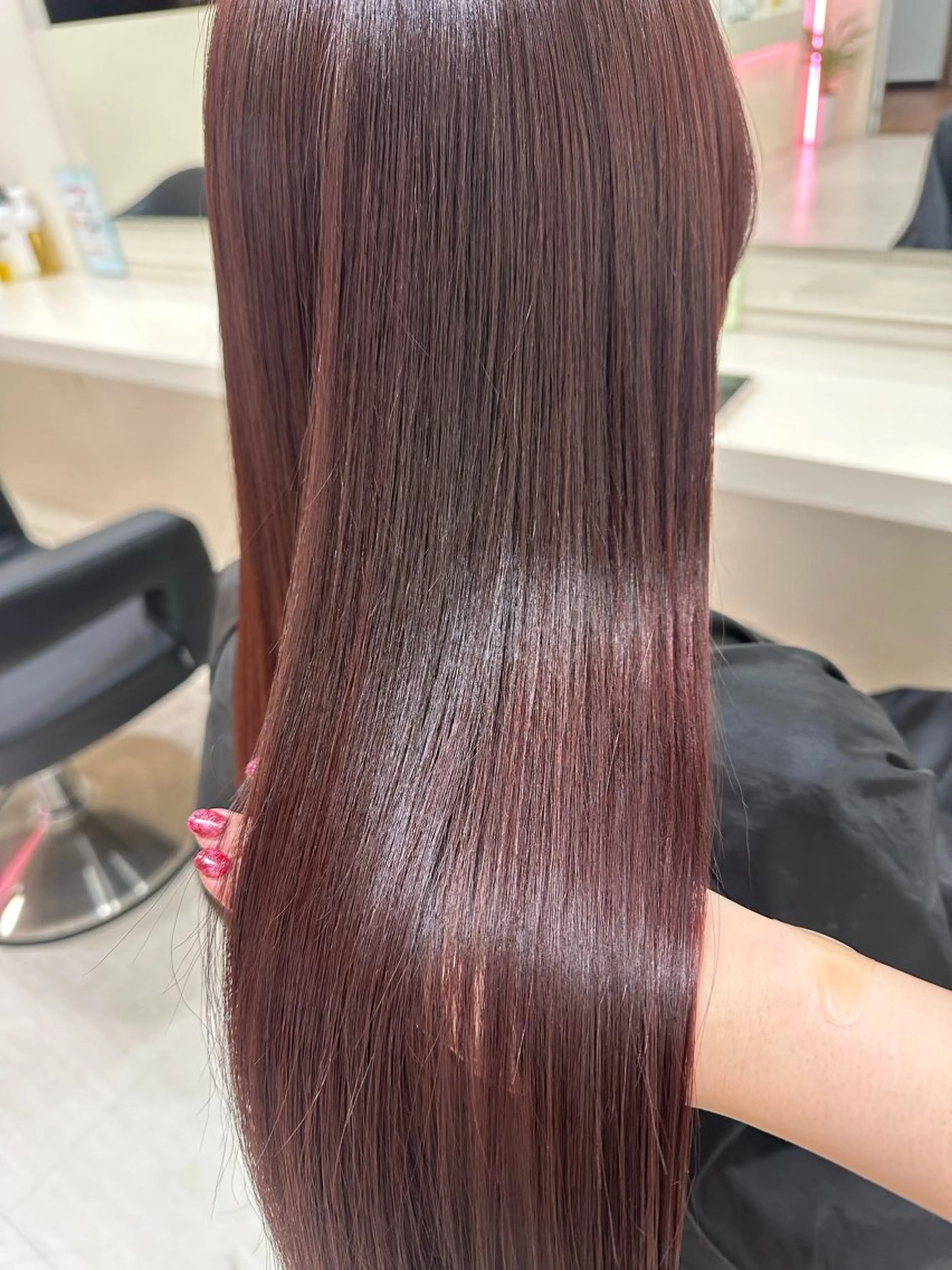 カラー カット トリートメント ヘッドスパ ヘアセット 🎀ハイトーン✖︎ 暖色🎀RYUKAのヘアスタイル