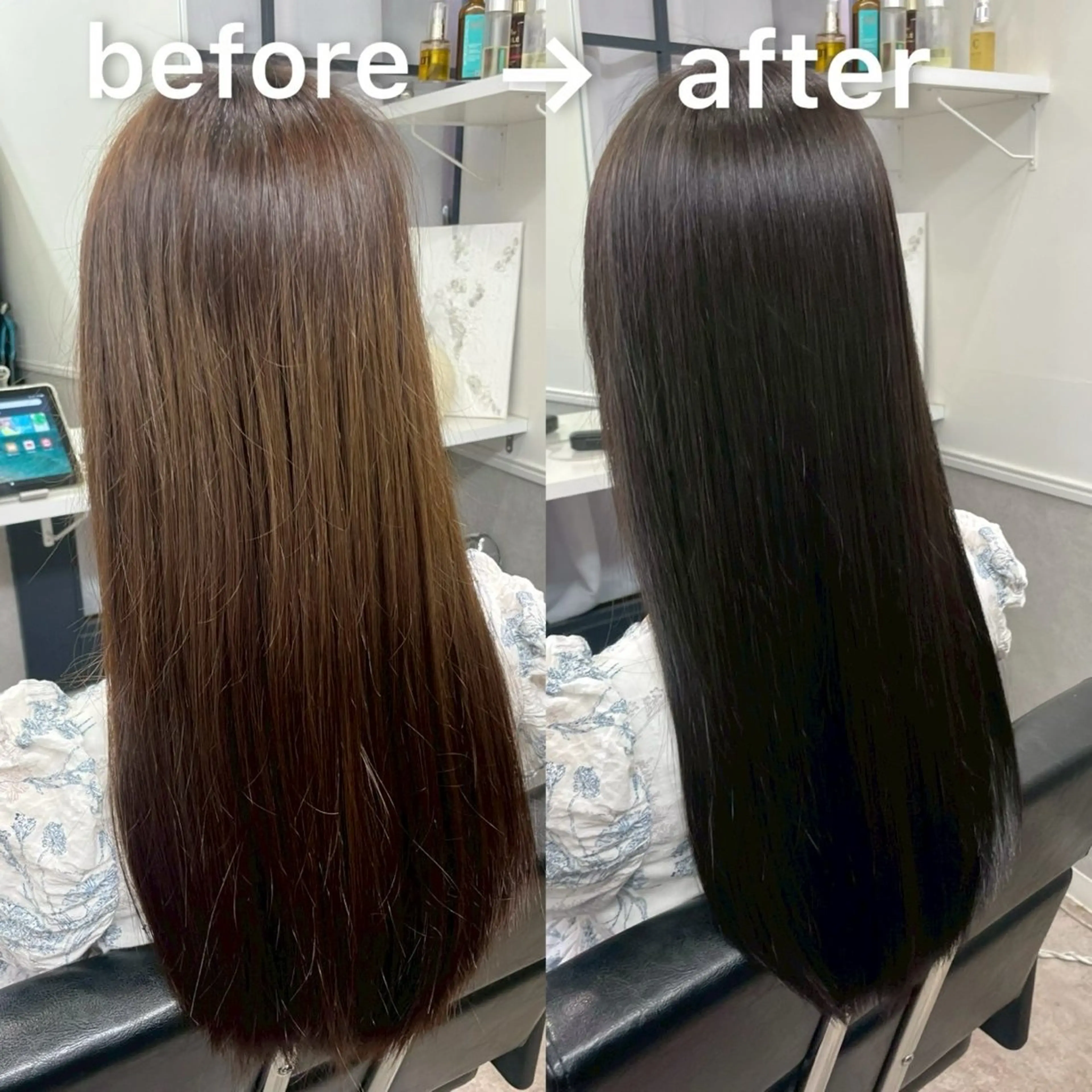 ロング ヘアカラー ヘッドスパ soigne 表参道【ソワネ】所属・艶髪🩰透明感カラー 🫧あやみのヘアスタイル