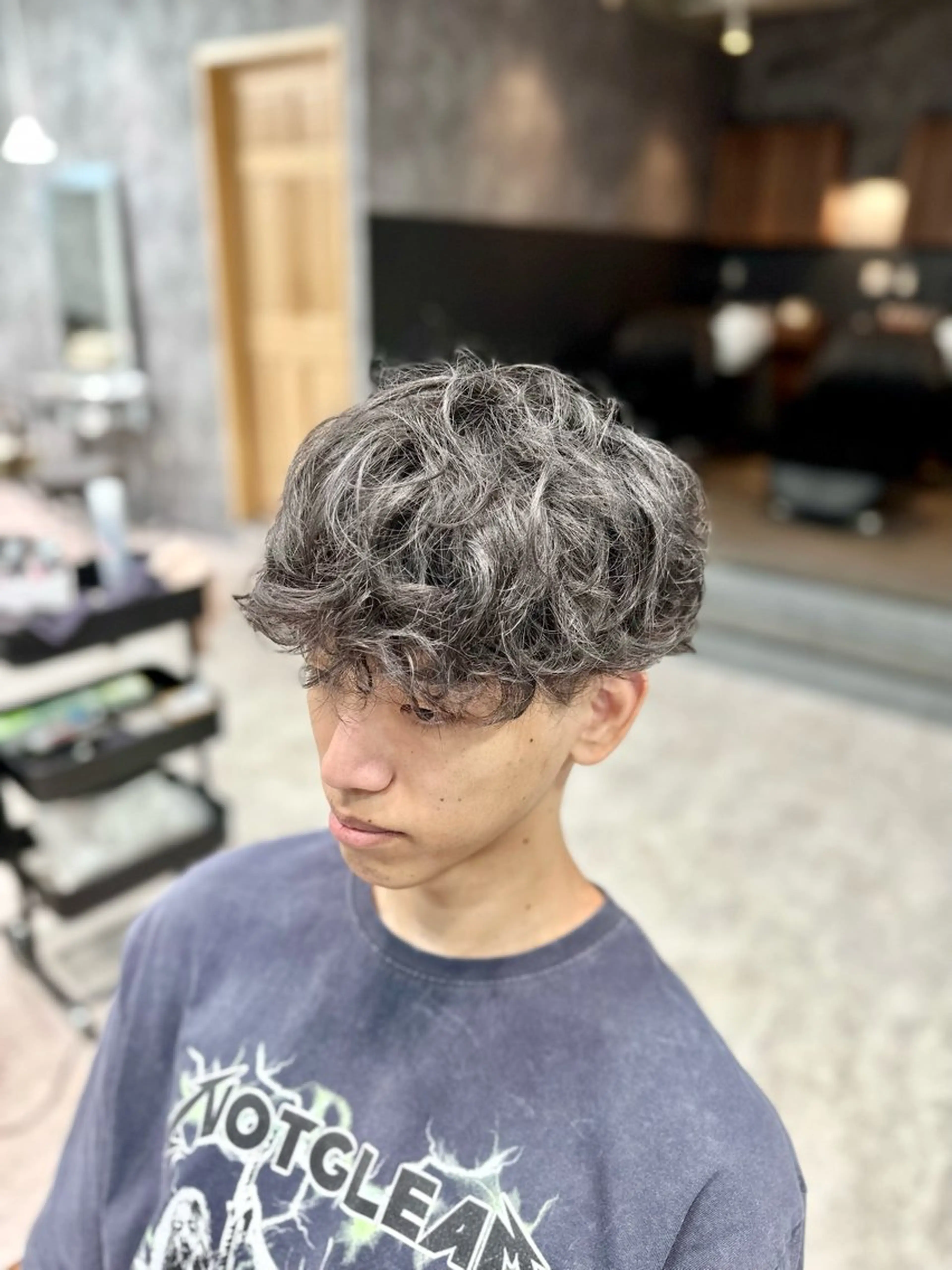 ショート パーマ メンズ いちか🎀 COQUのヘアスタイル