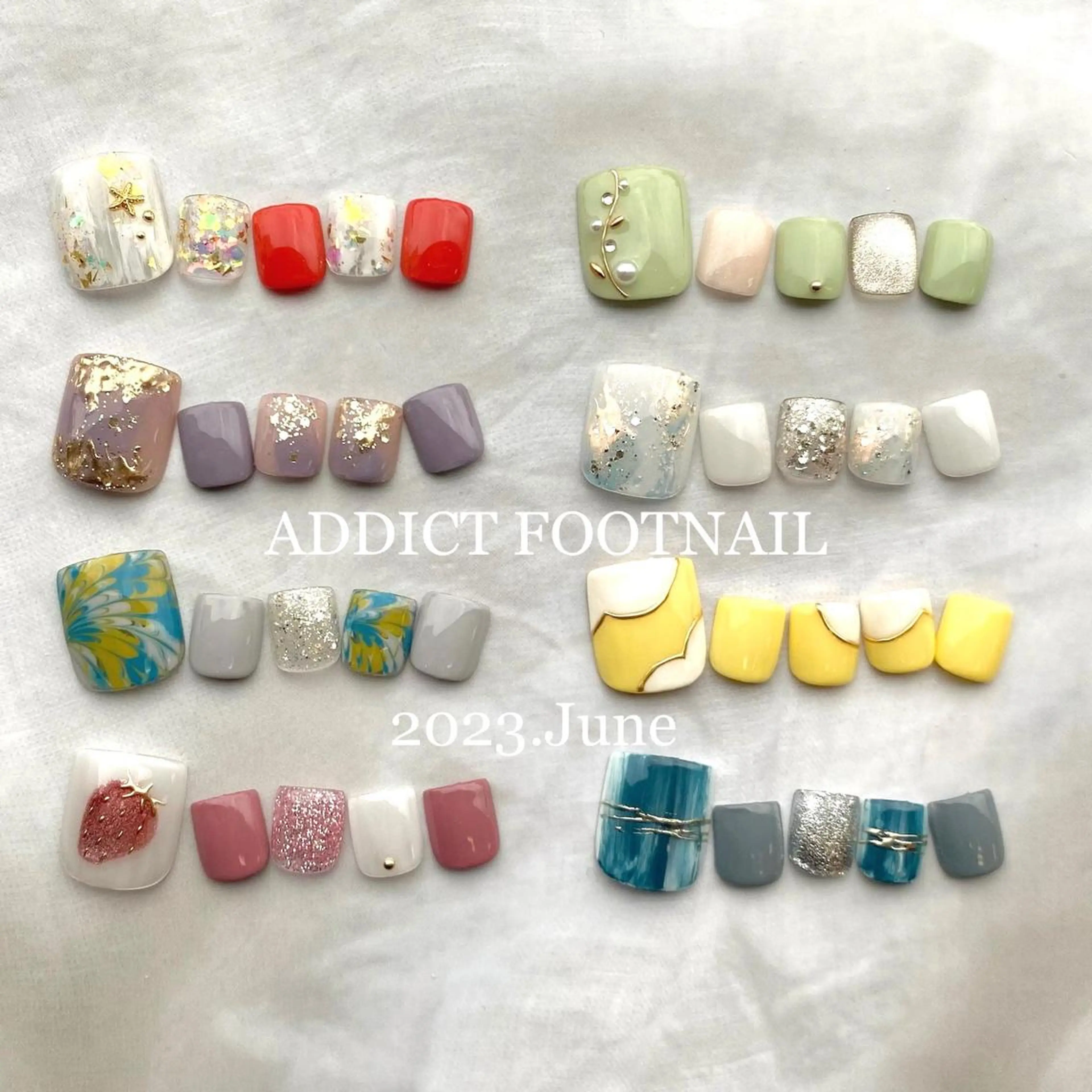 ネイル フットネイル ADDICT アディクトのマツエク・マツパデザイン