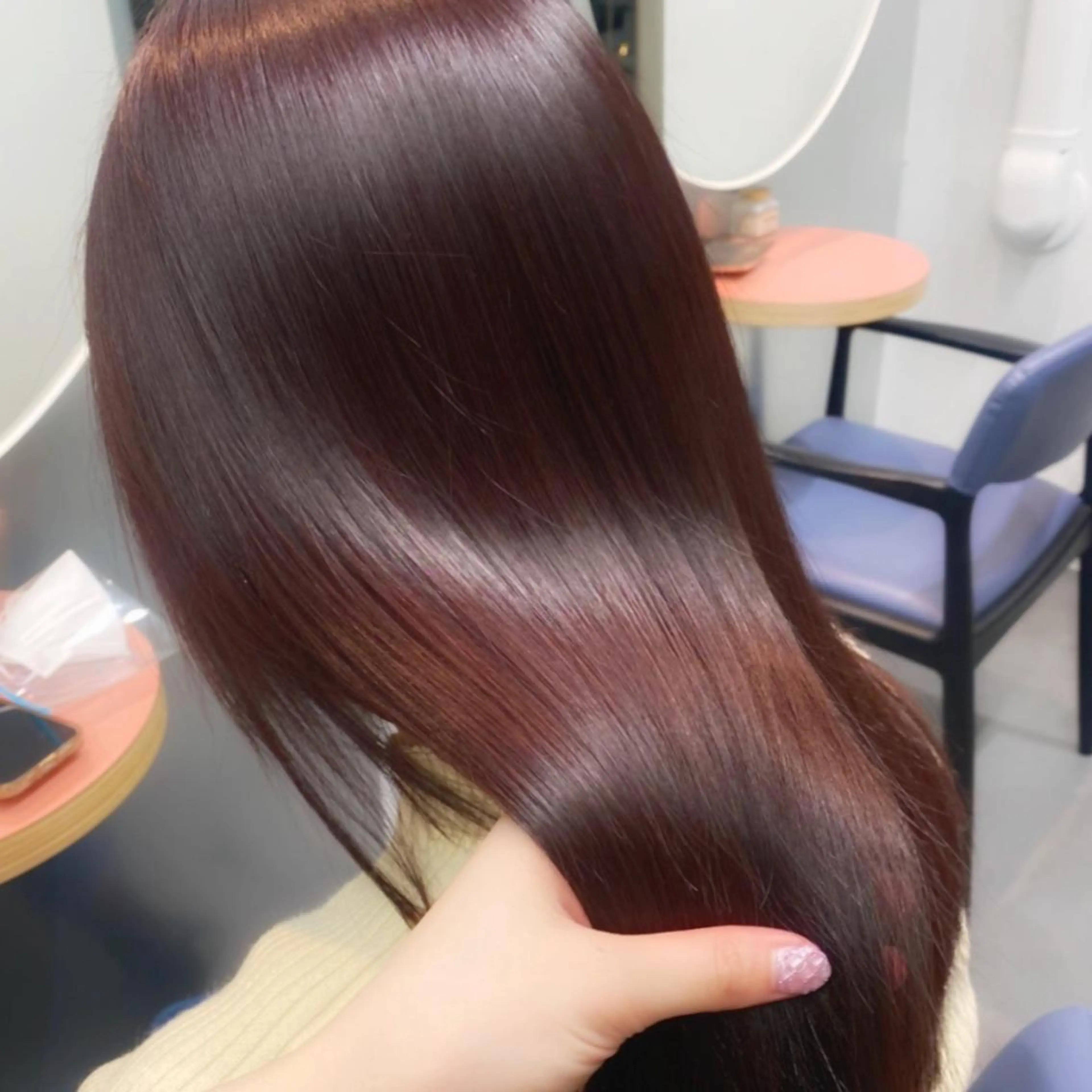 ロング カラー 韓国girly hikariのヘアスタイル