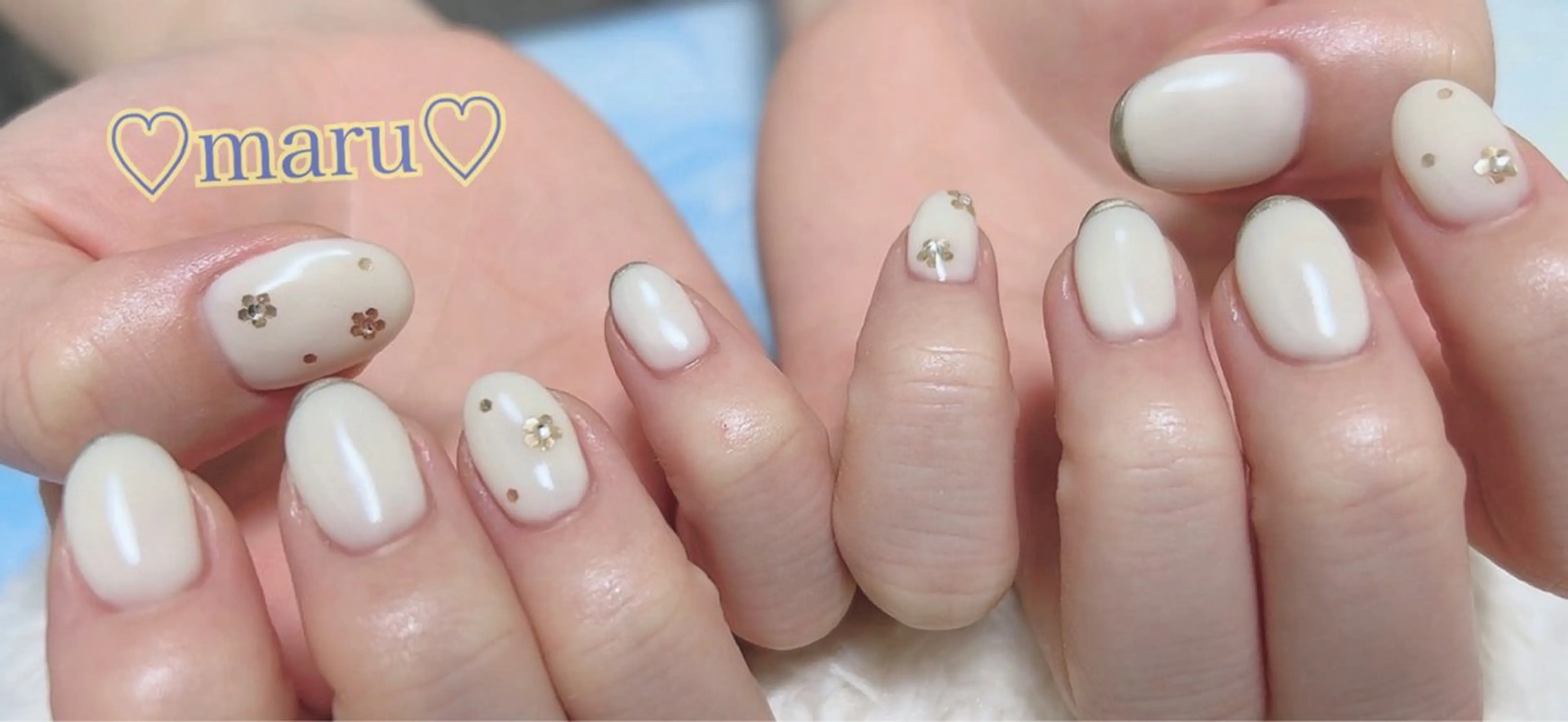 ネイル ハンドネイル フットネイル まるみ ♡のネイルデザイン