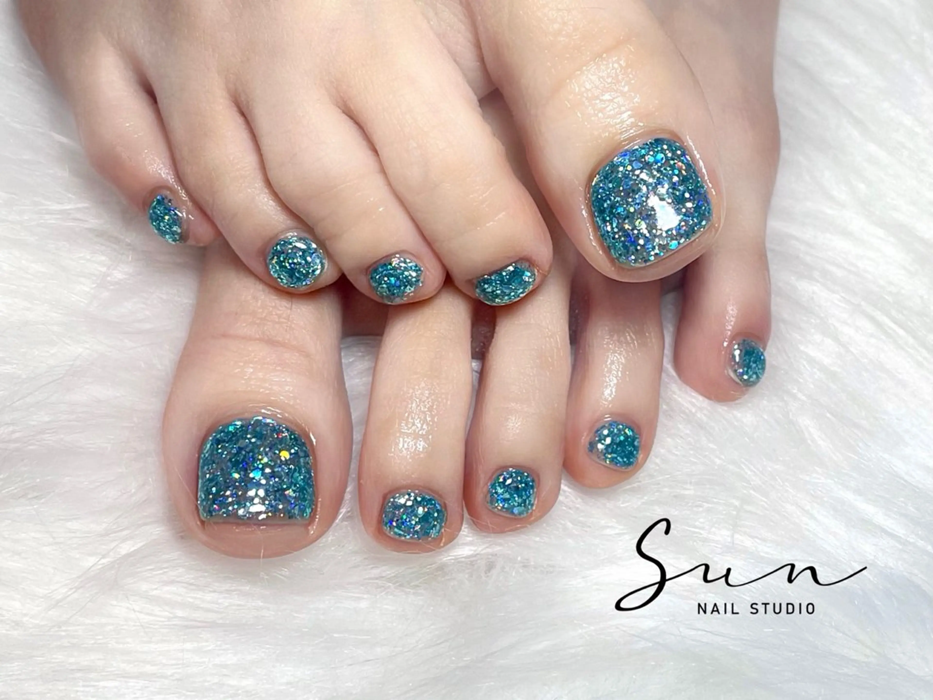 ネイル フットネイル SUN nail上本町のネイルデザイン