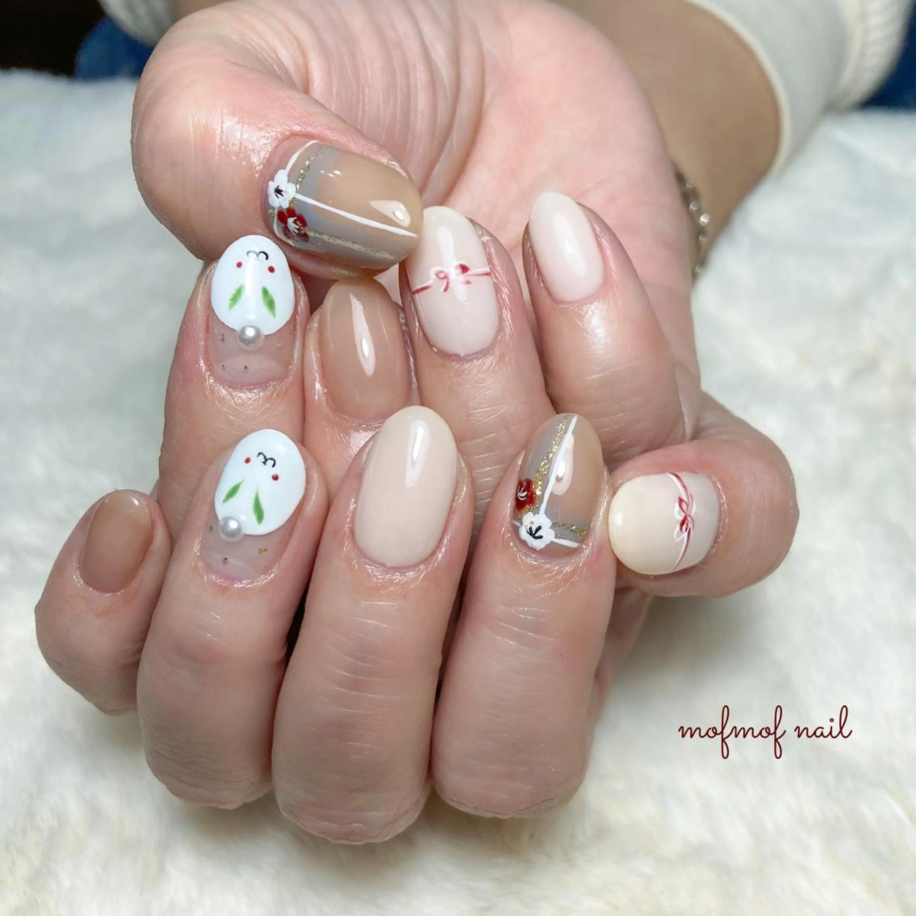 ネイル mofmofnail 🌿shimizuのネイルデザイン