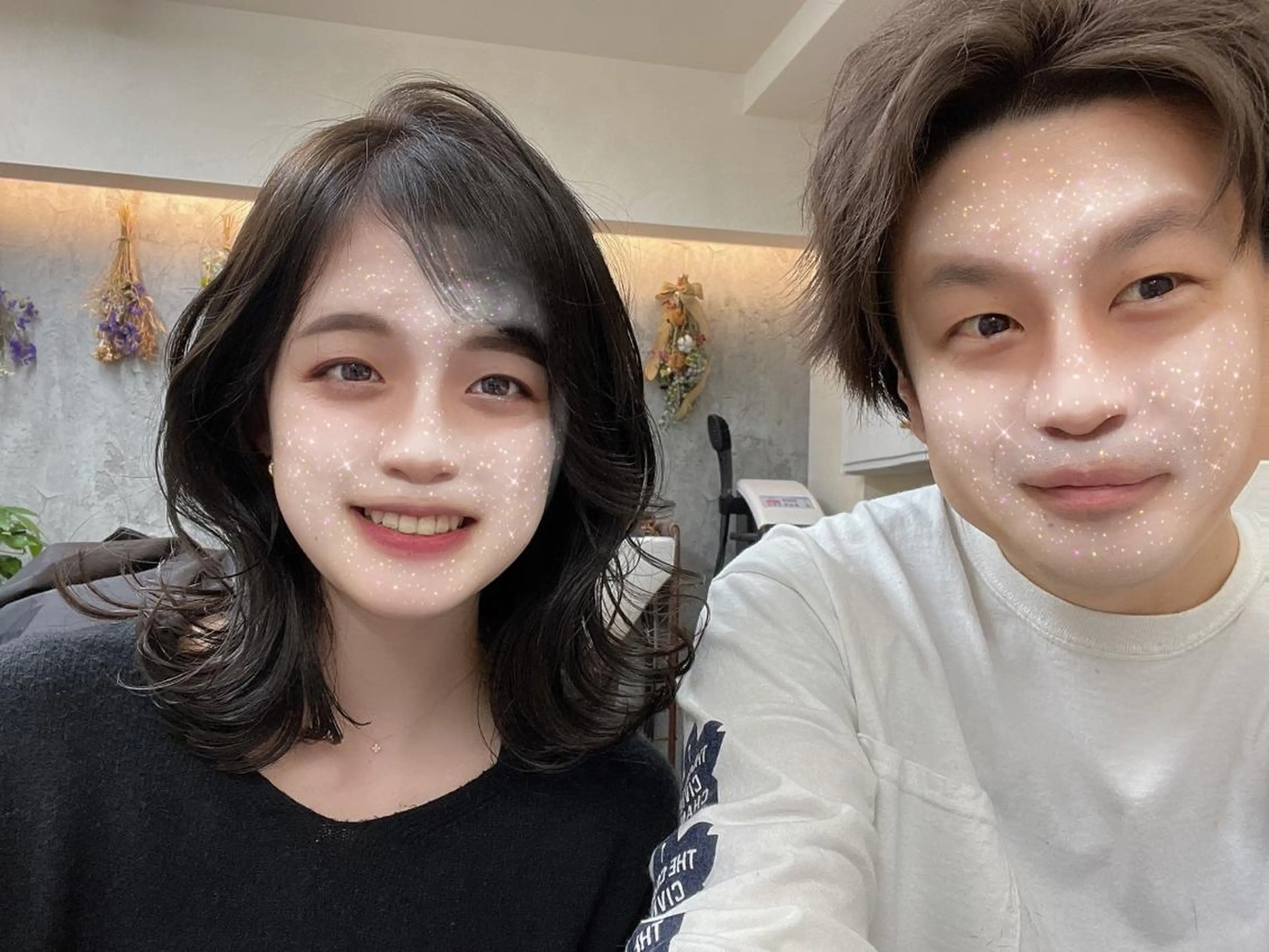 ミディアム カラー カット ヘアカラー TOWA 野村　コウダイのヘアスタイル