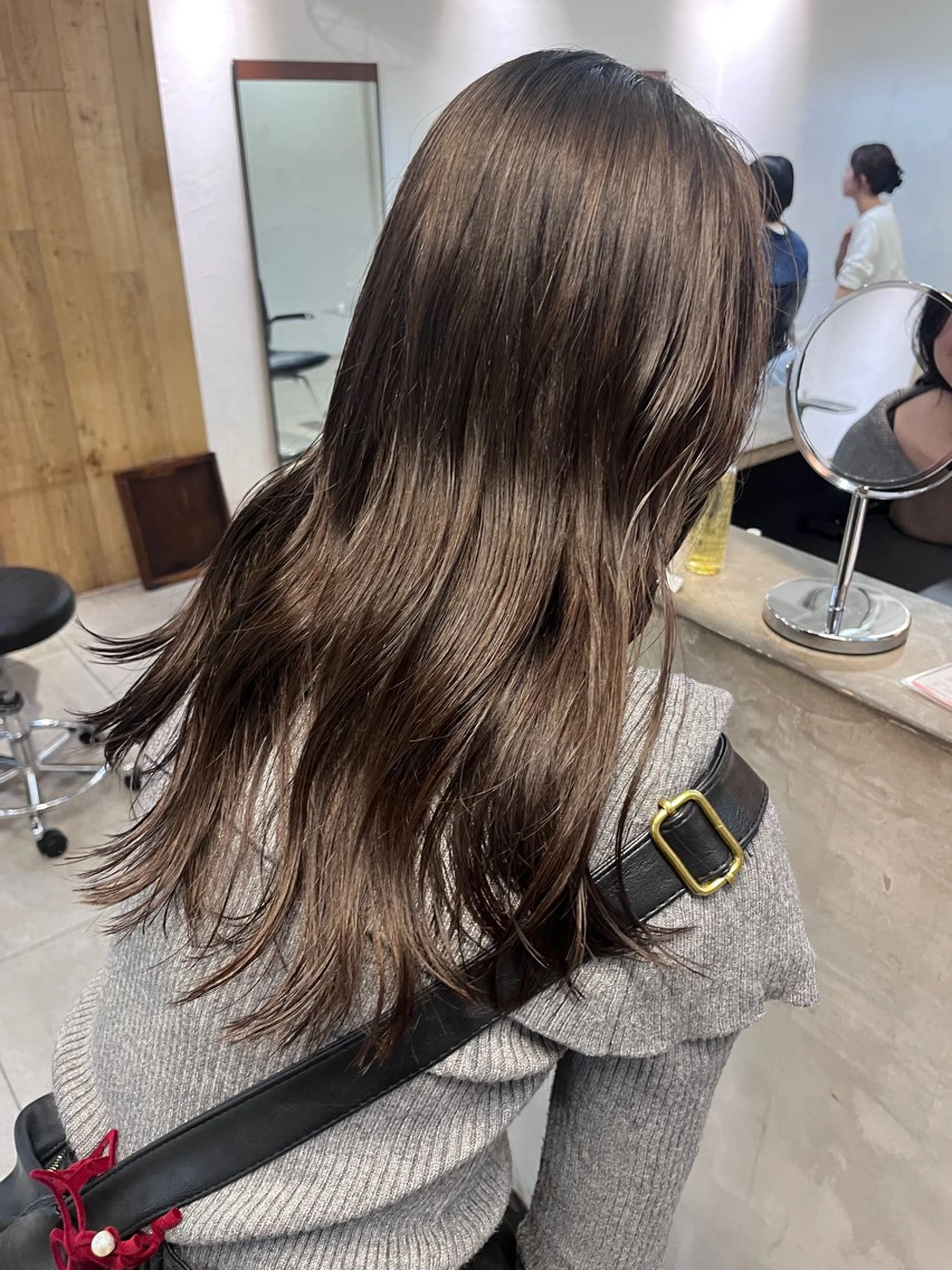 ロング カラー カット ヘアカラー トリートメント スッと馴染むヘア /ヨシダトモキのヘアスタイル