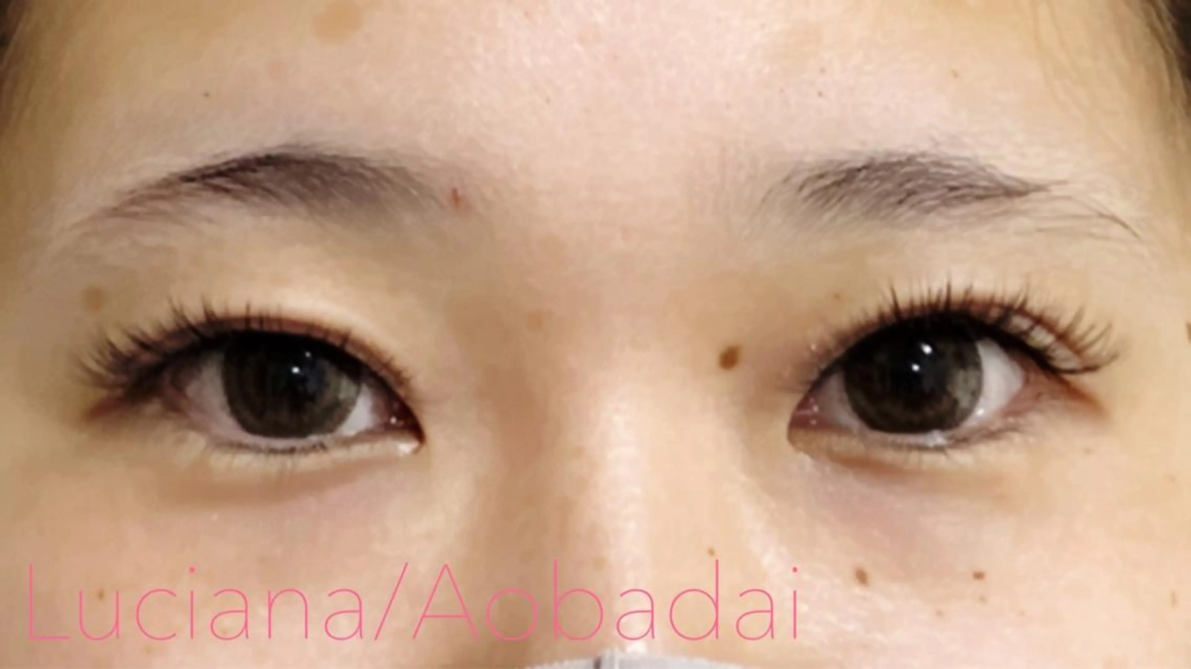 マツエク・マツパ ルチアーナ所属・白石 優茉のマツエク・マツパデザイン