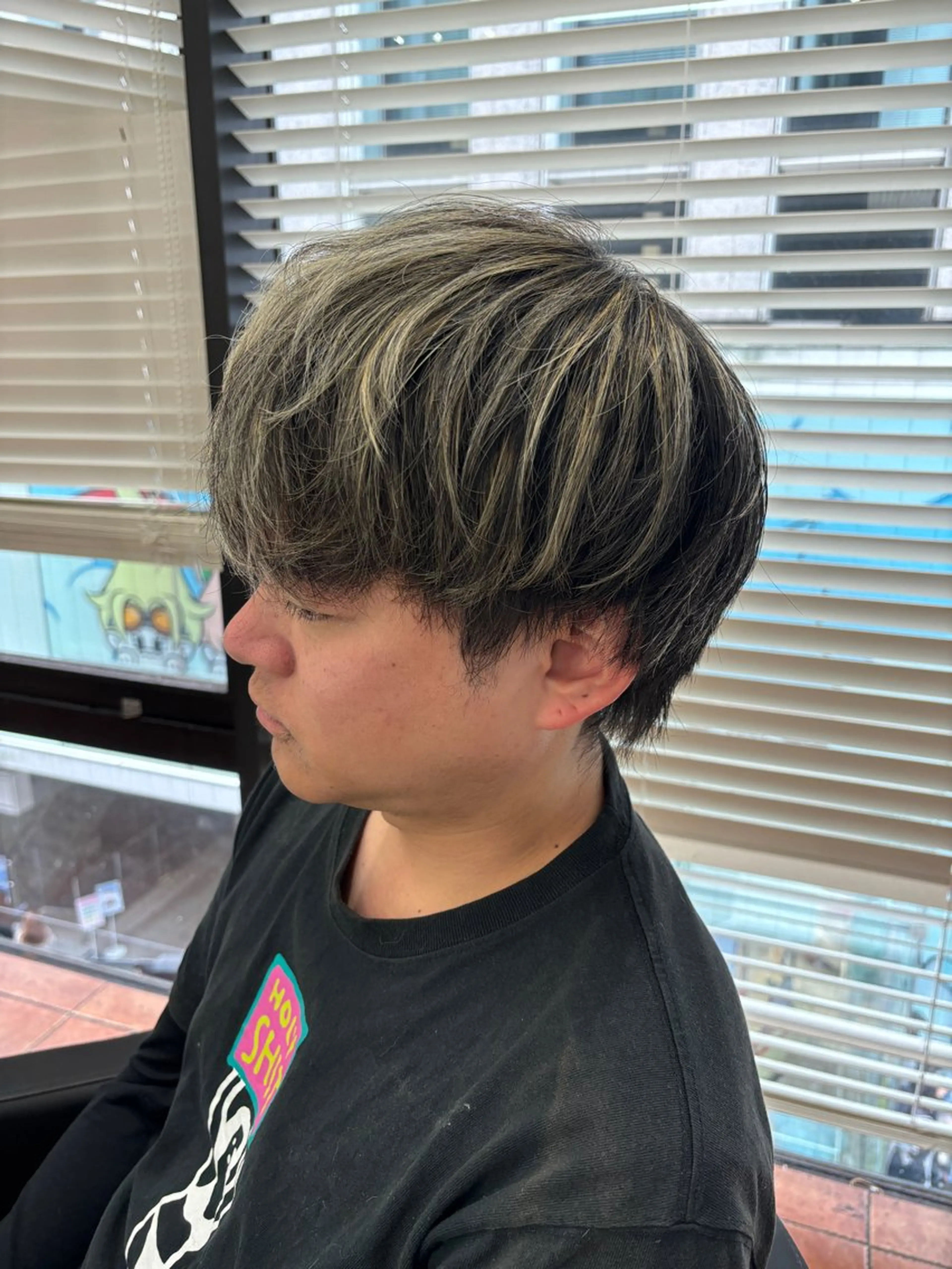 カラー メンズ メンズメッシュ メッシュ メンズカット ‪‪/メッシュのヘアスタイル