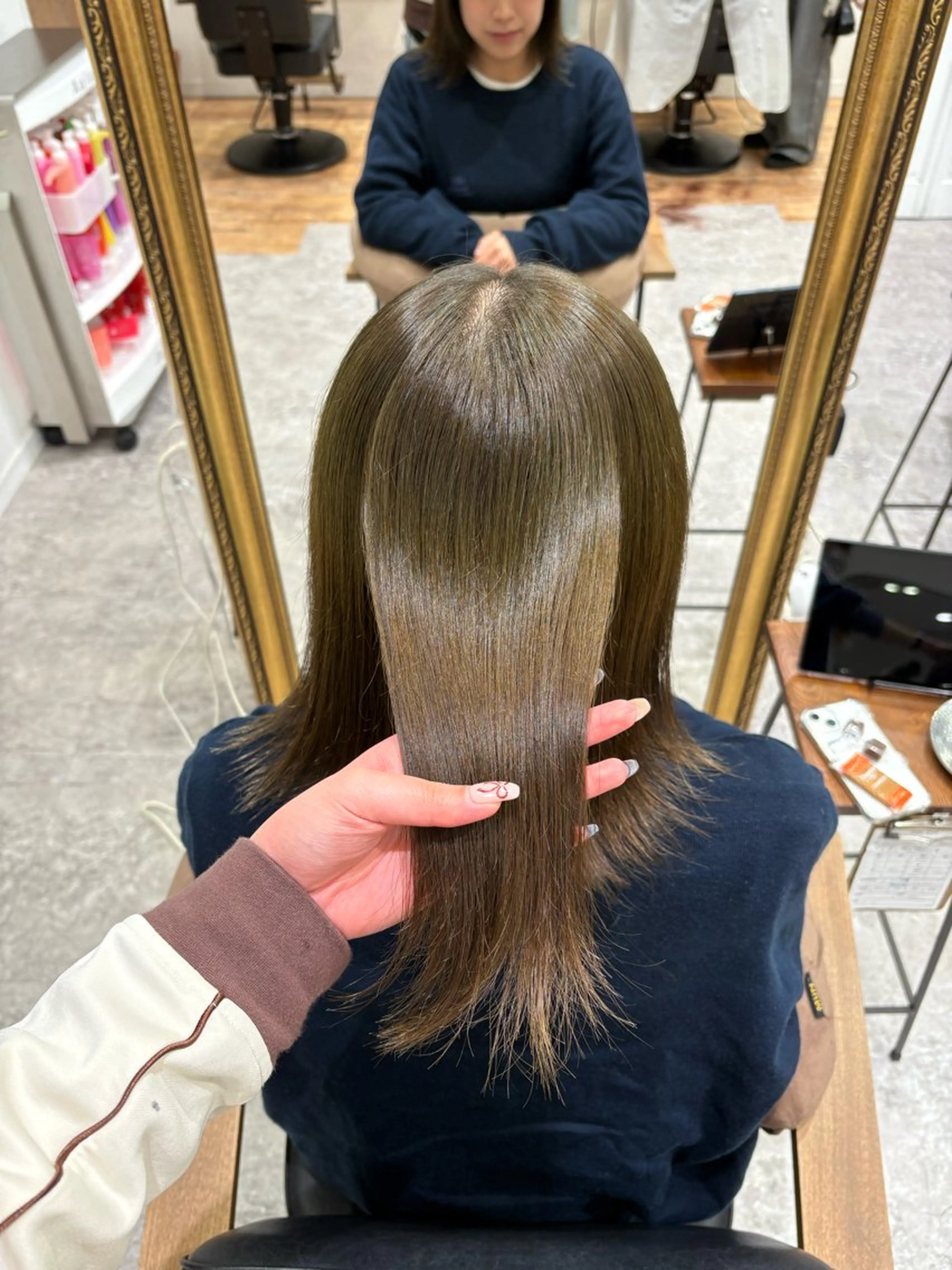 カラー ヘアカラー トリートメント 透明感カラー/ダブル カラー/MAI🎀のヘアスタイル