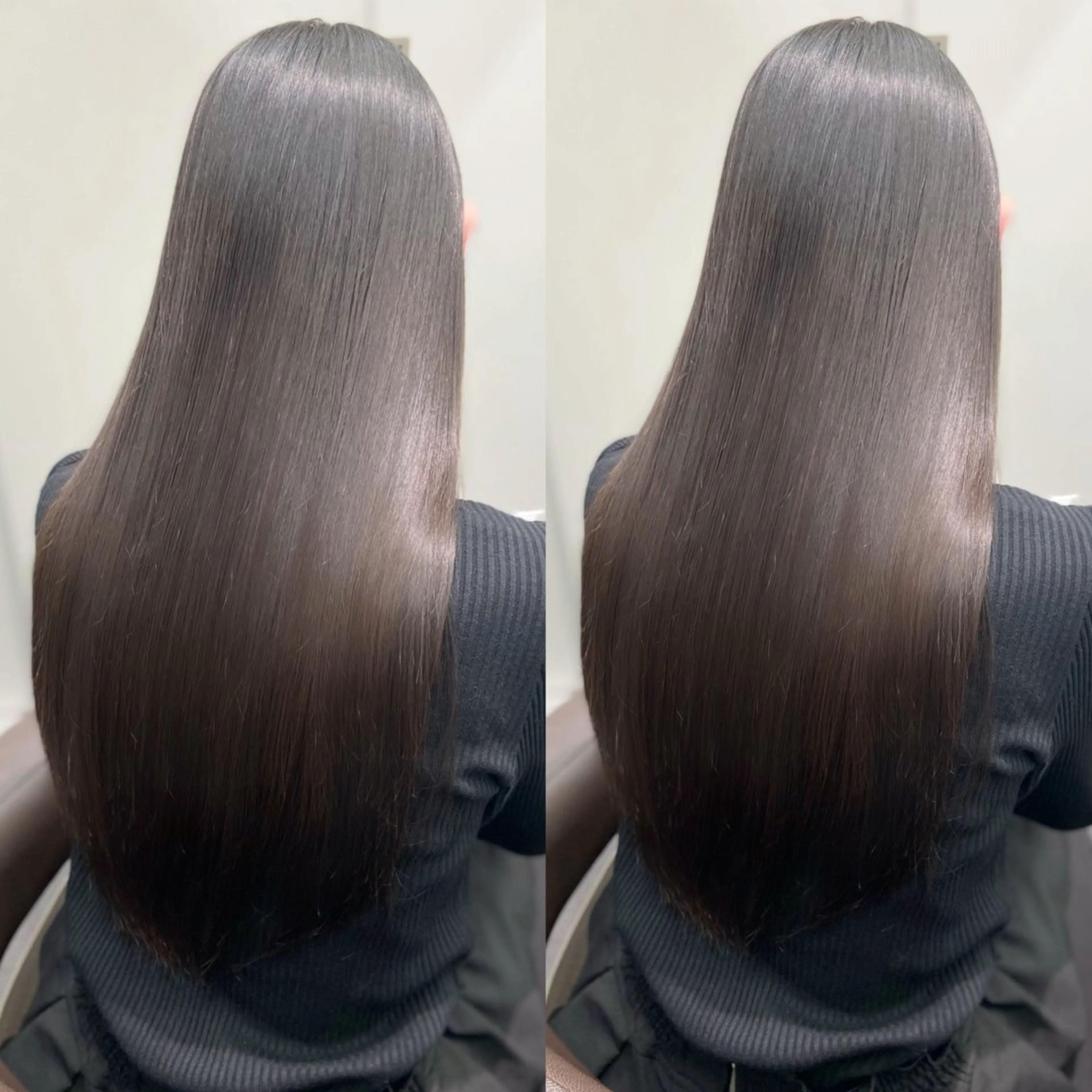 ロング カラー ヘアカラー トリートメント 縮毛矯正/艶カラー /美髪/ﾒｸﾞﾐのヘアスタイル