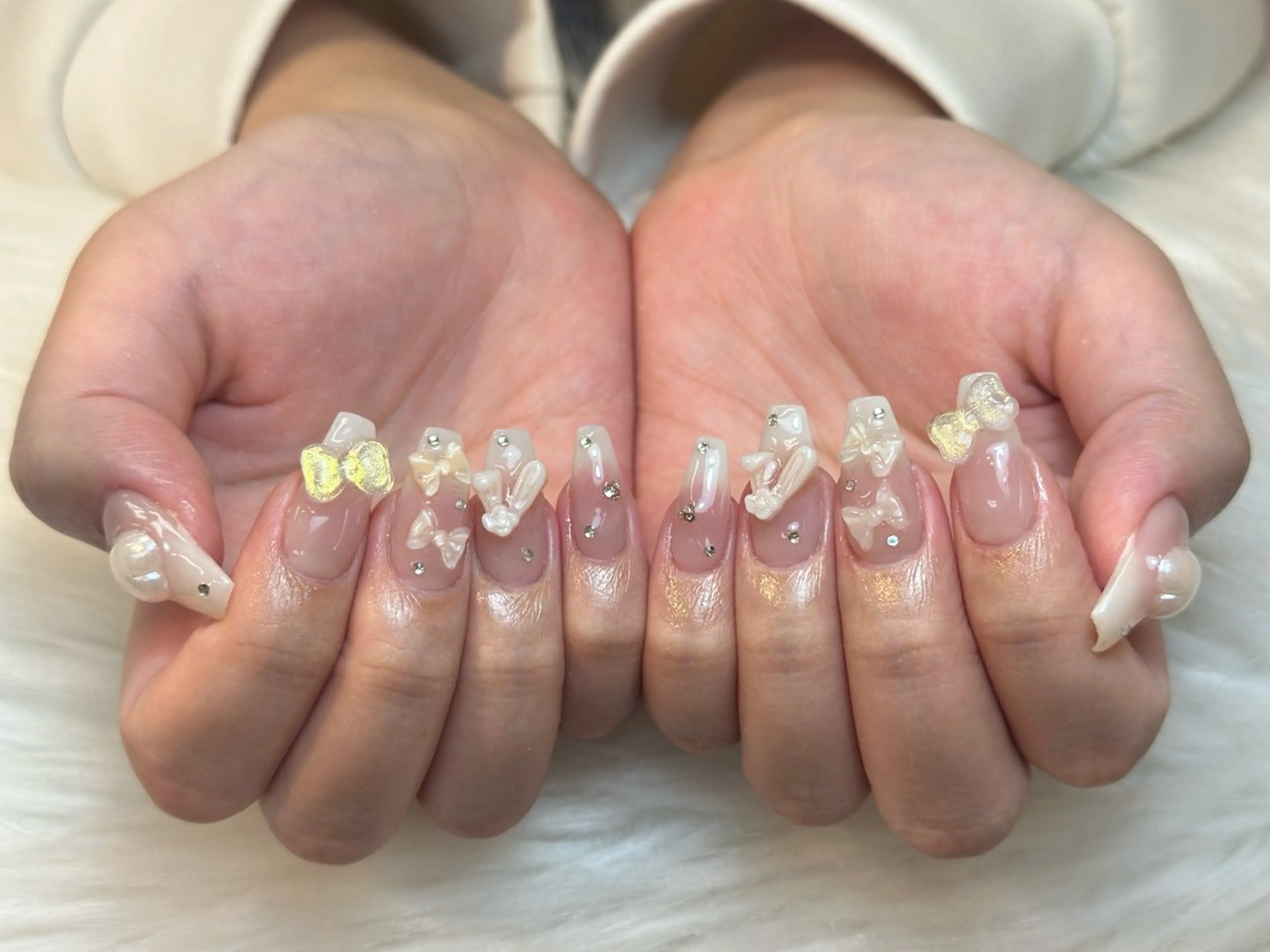 ネイル アートネイル ジェルネイル マグネットネイル ハンドネイル JennNail_ マオのネイルデザイン
