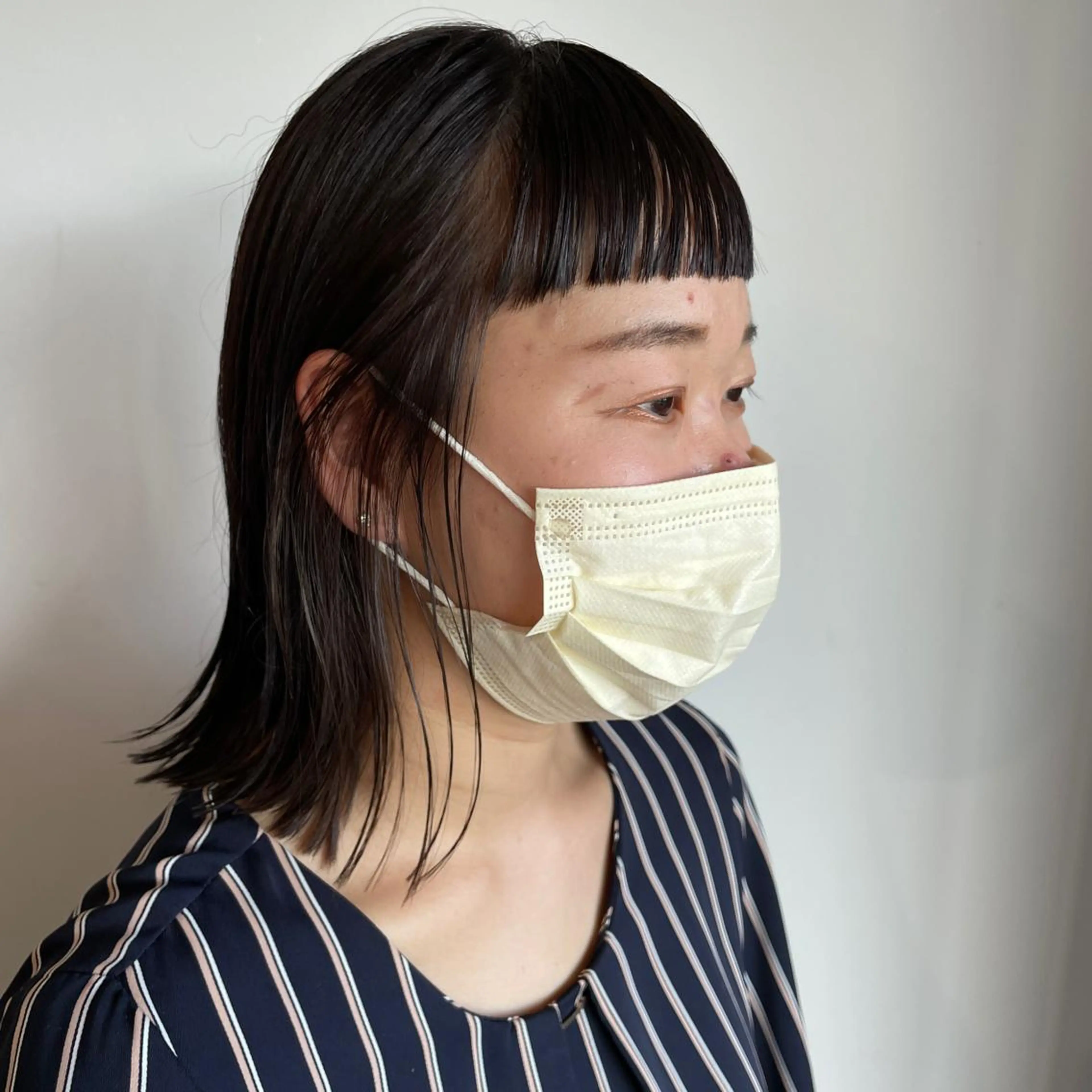 ミディアム カラー アッシュ アッシュブラウン ブラウンカラー 実力派スタイリストの 完全無料パーマのヘアスタイル