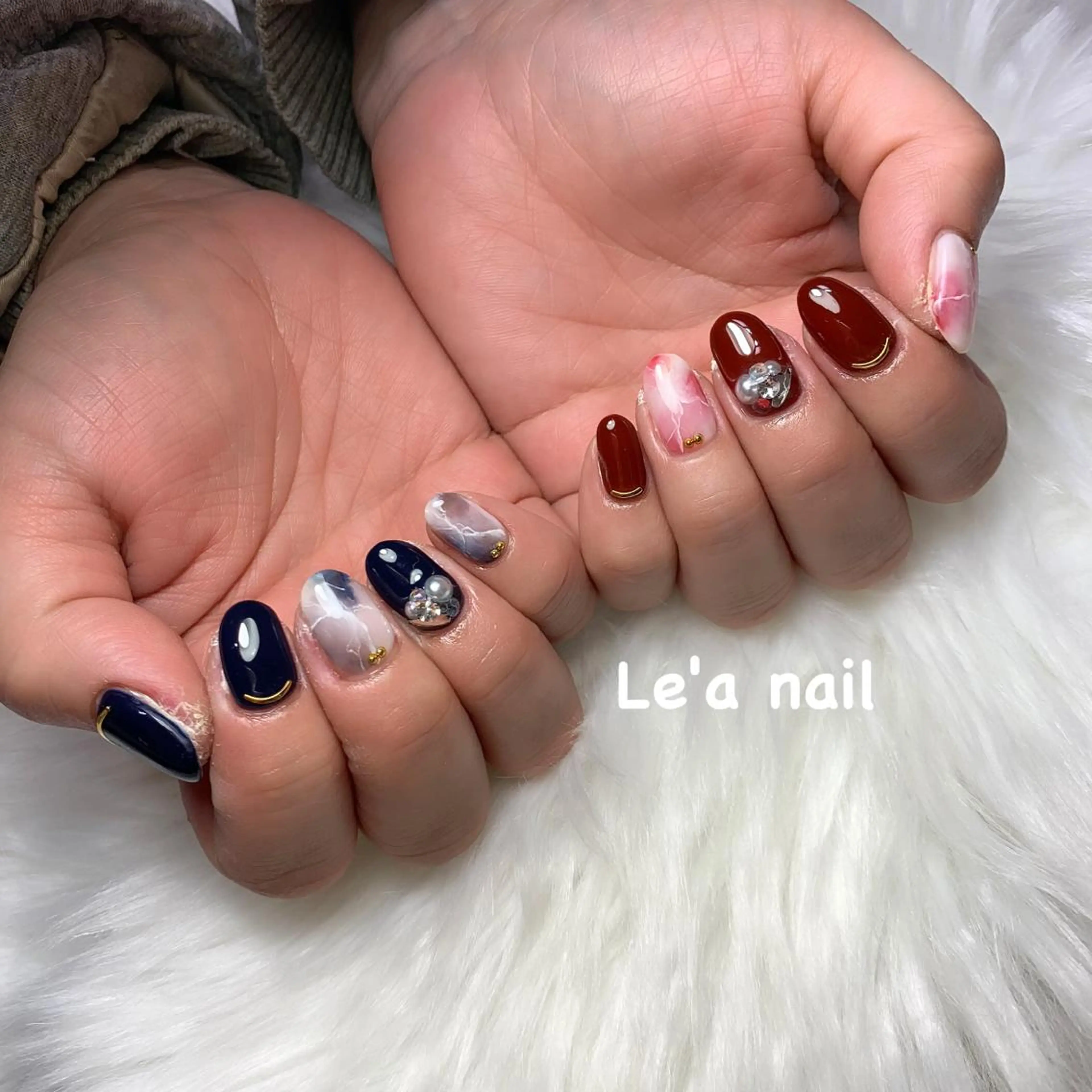 ネイル 'mm所属・'mm  (ミリ) ＭＡＮＡＭＩのネイルデザイン