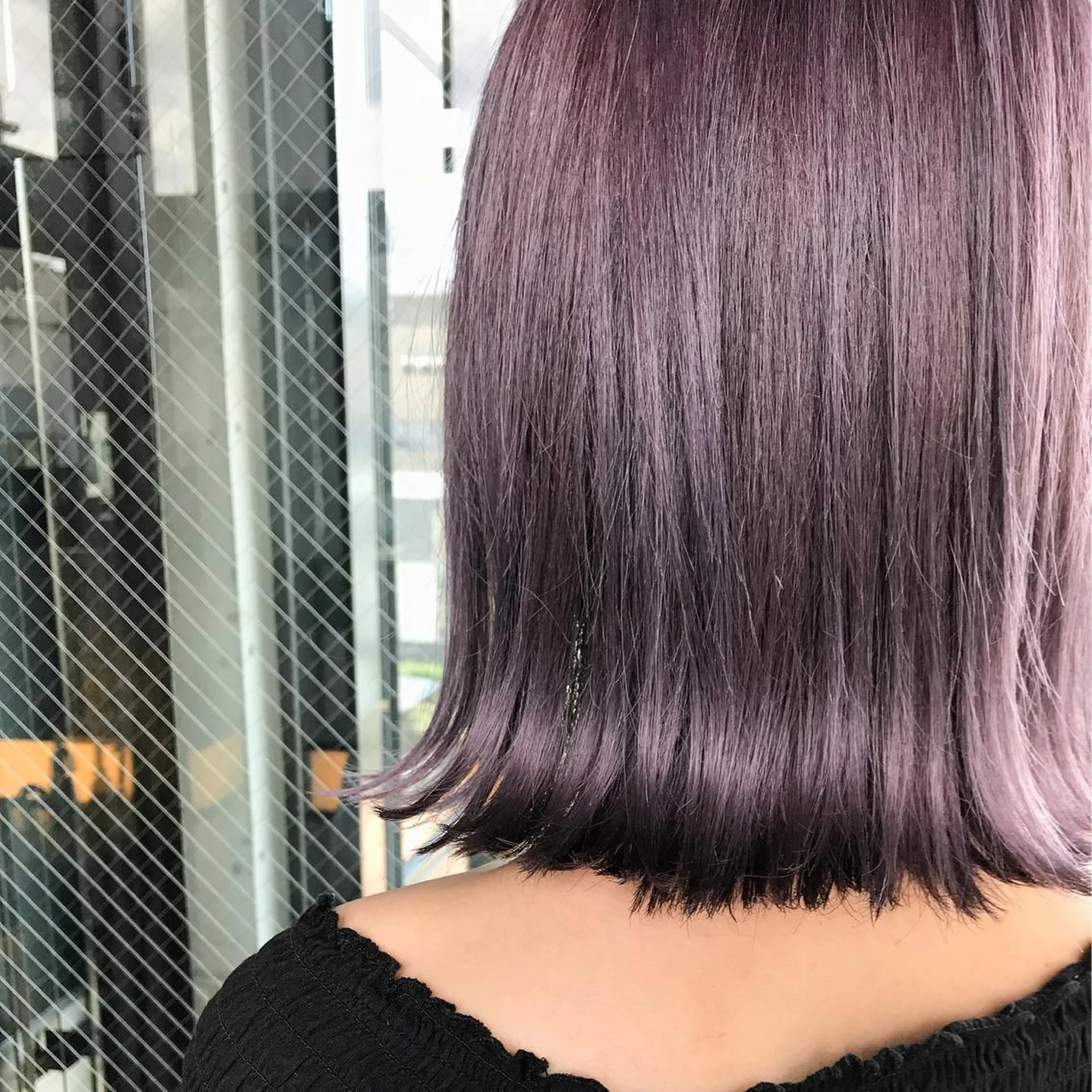 ショート カラー ブリーチ ラベンダーカラー BOOTH share salon所属・ハタケヤマヨシキ ／BOOTHのヘアスタイル