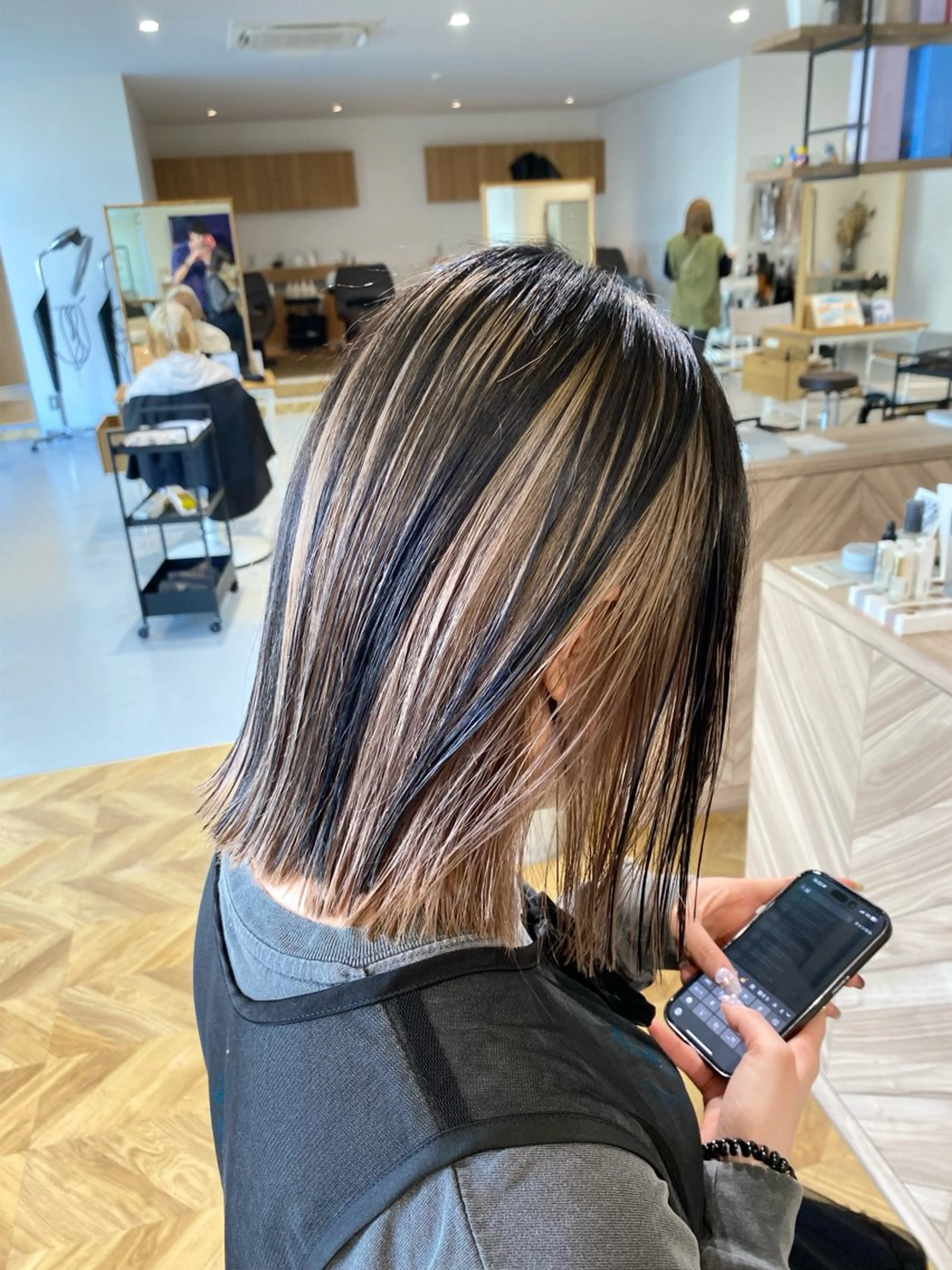 ショート カラー ヘアカラー yate'/ Wカラー/小出捷也のヘアスタイル