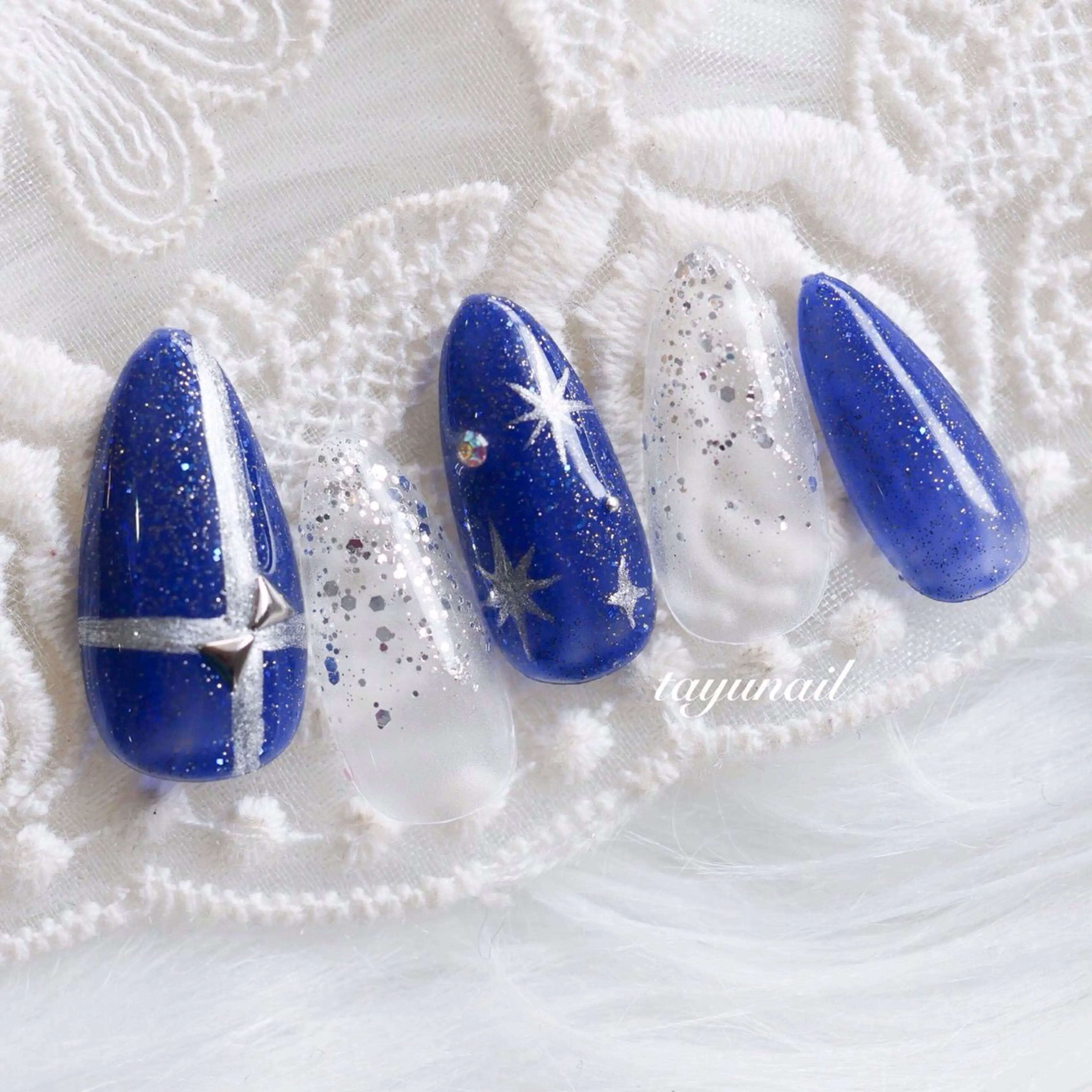 ネイル アートネイル ジェルネイル パラジェル ハンドネイル ネイルサロン・ネイルスクール　たゆnail所属・ネイルサロン 【たゆnail】のネイルデザイン