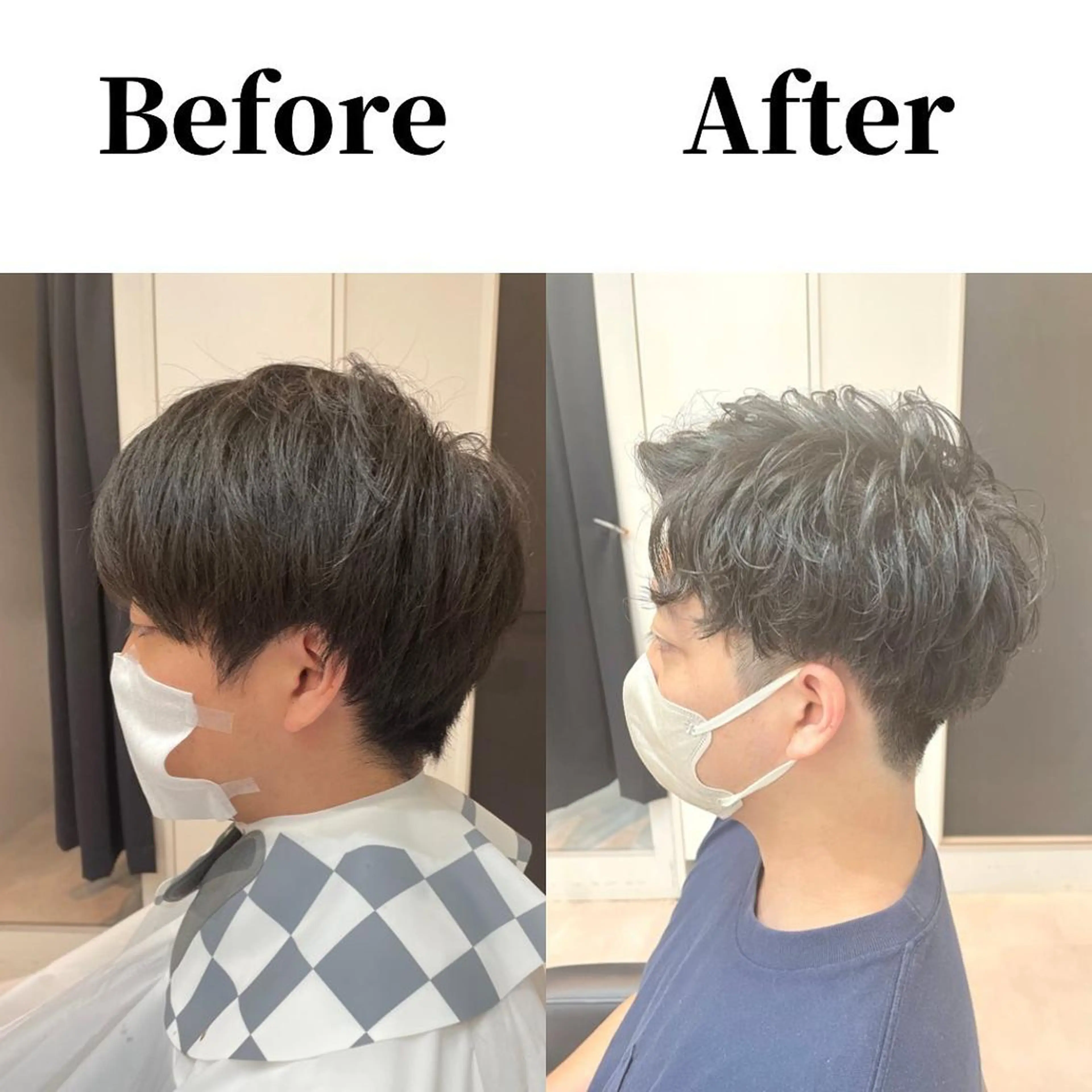 ショート 髪質改善× ハイライト溝江のヘアスタイル