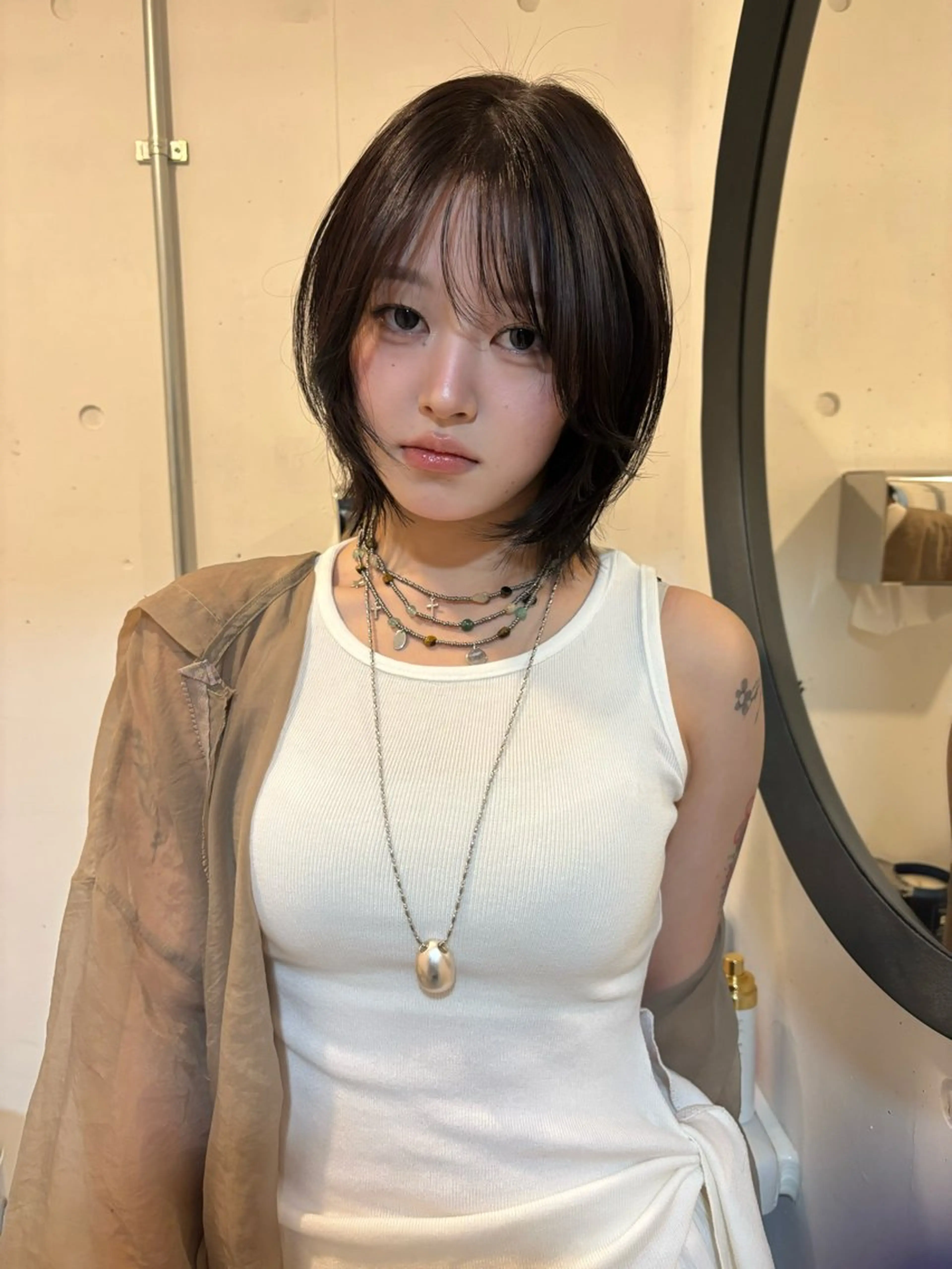 カラー カット トリートメント ✩似合わせパーマ /レイヤー✩momoのヘアスタイル