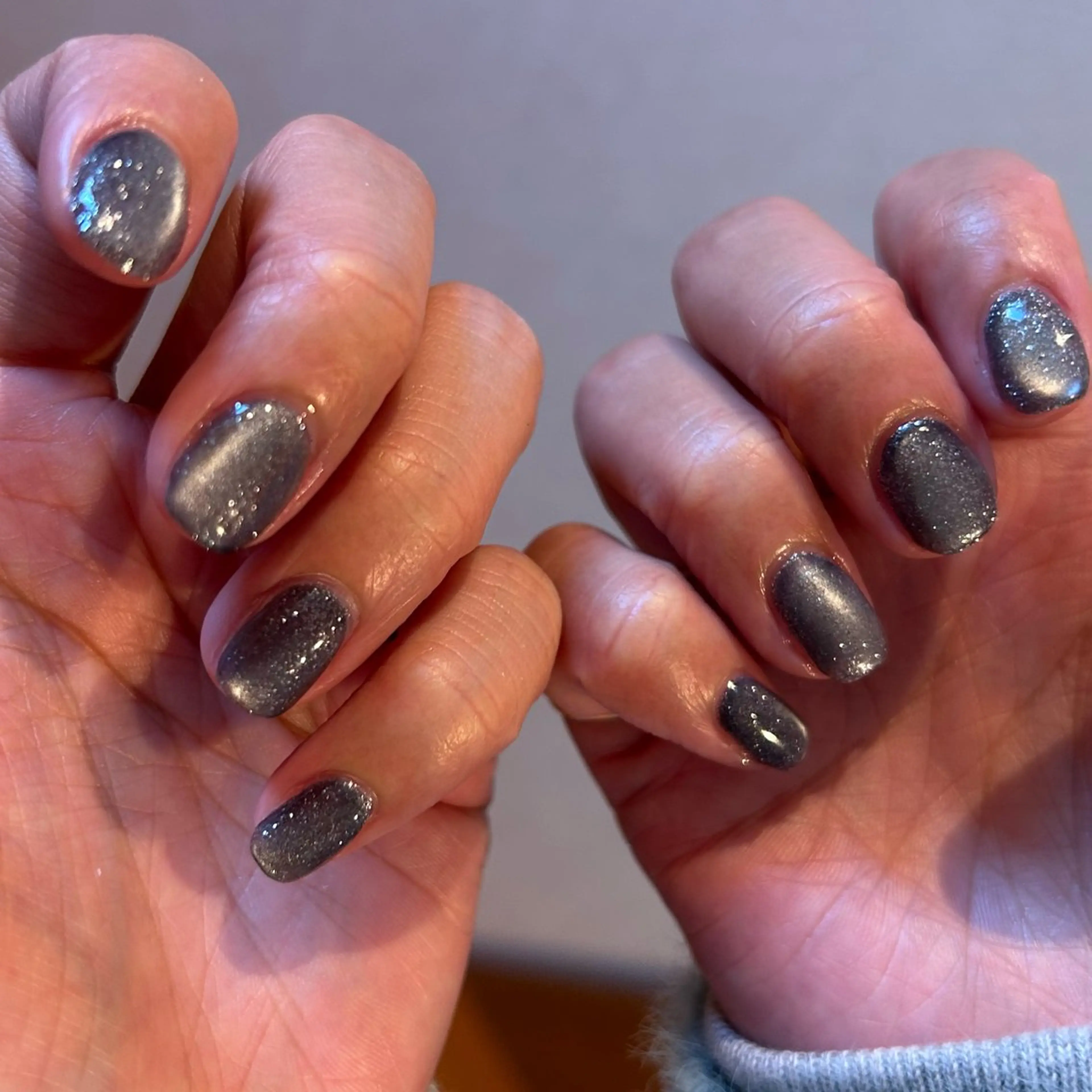 ネイル フラッシュネイル マグネットネイル nailsalon magentaのネイルデザイン